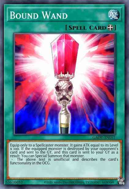 Yu-Gi-Oh! Bound Wand - SP14-EN035 - Starfoil Rare - 1st Edition