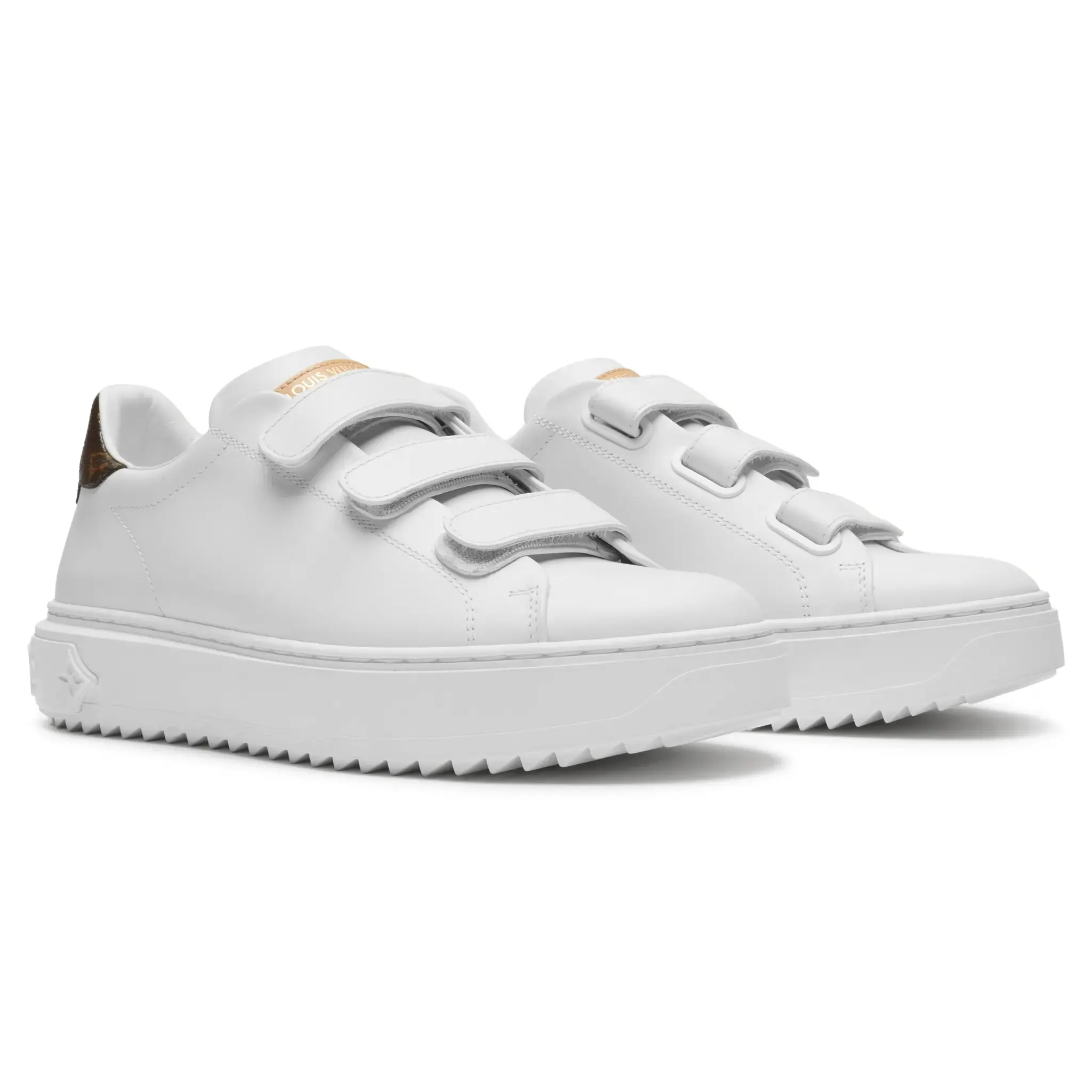 Louis Vuitton Time Out Strap White Sneaker - view 2