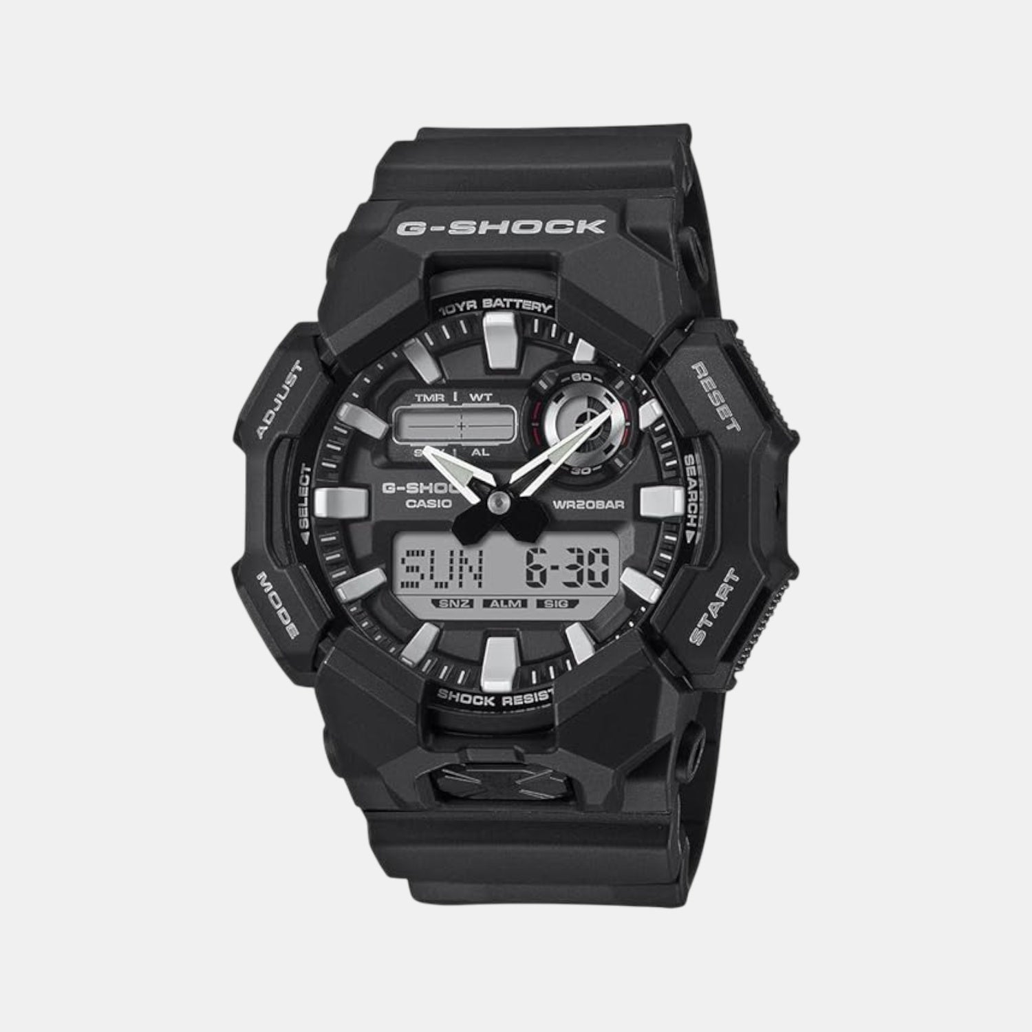 Casio G-Shock Men Quartz Black Dial Analog-Digital Resin Watch G1675