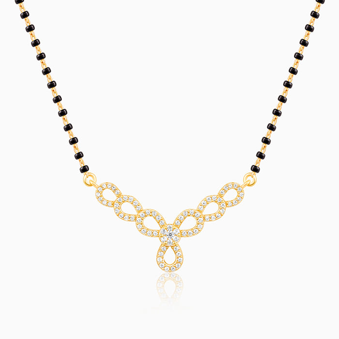 Golden enamoured love – GIVA Jewellery Golden Enamoured In Love Mangalsutra