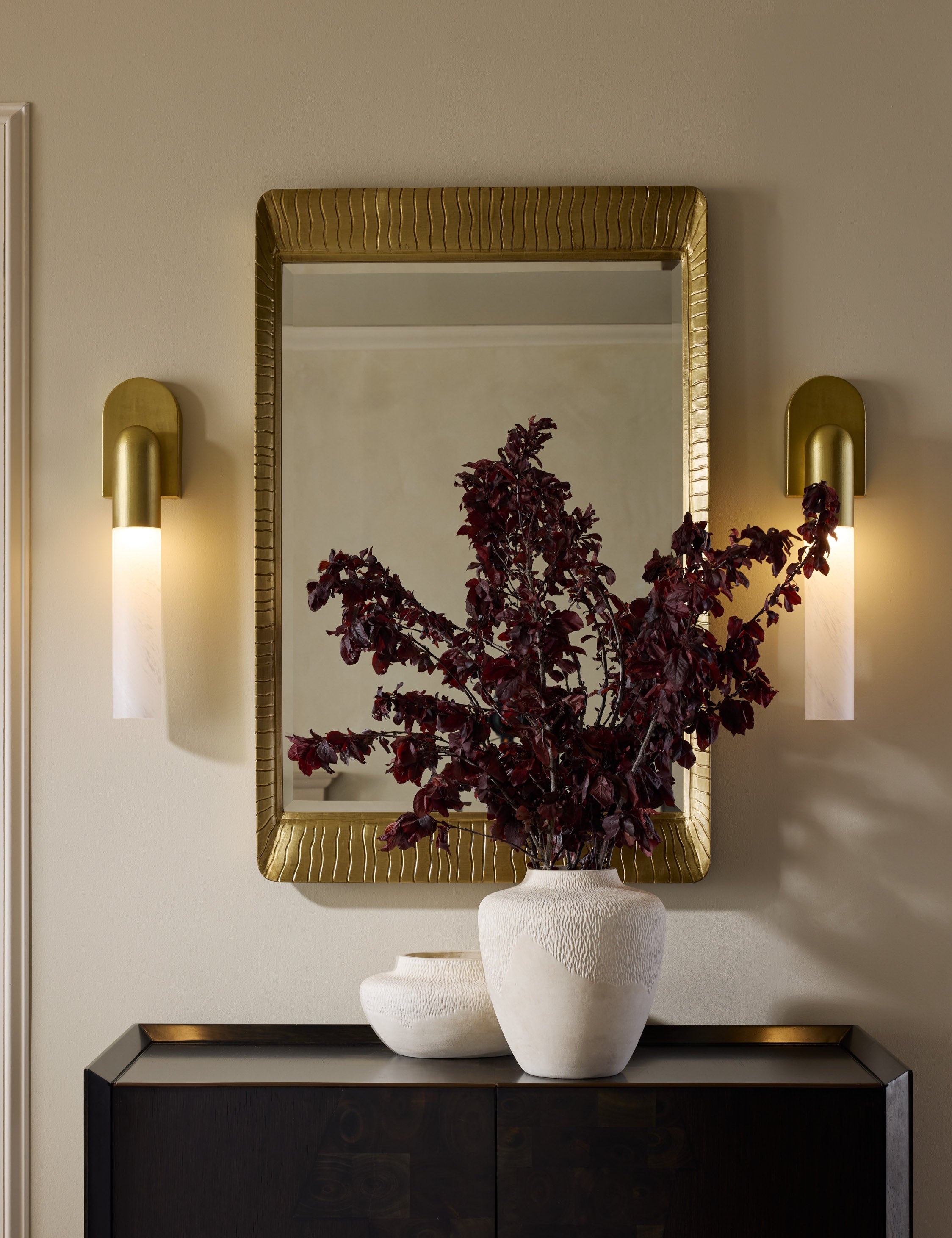Lulu and Georgia Hart Mirror by Arteriors – Gold - view 2