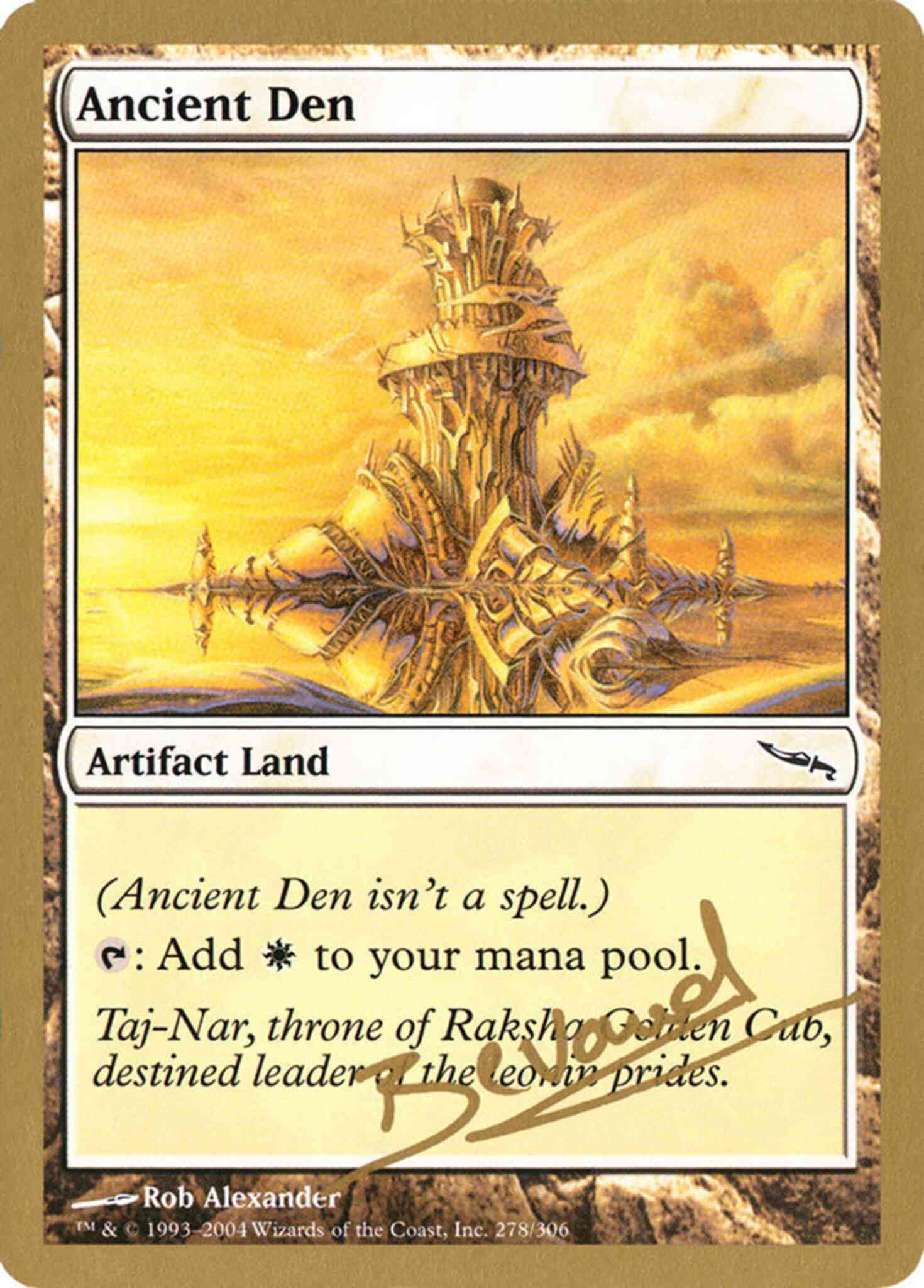 Ancient den mb278 – Magic Ancient Den [mb278] [World Championship Decks 2004] [Non-Foil]