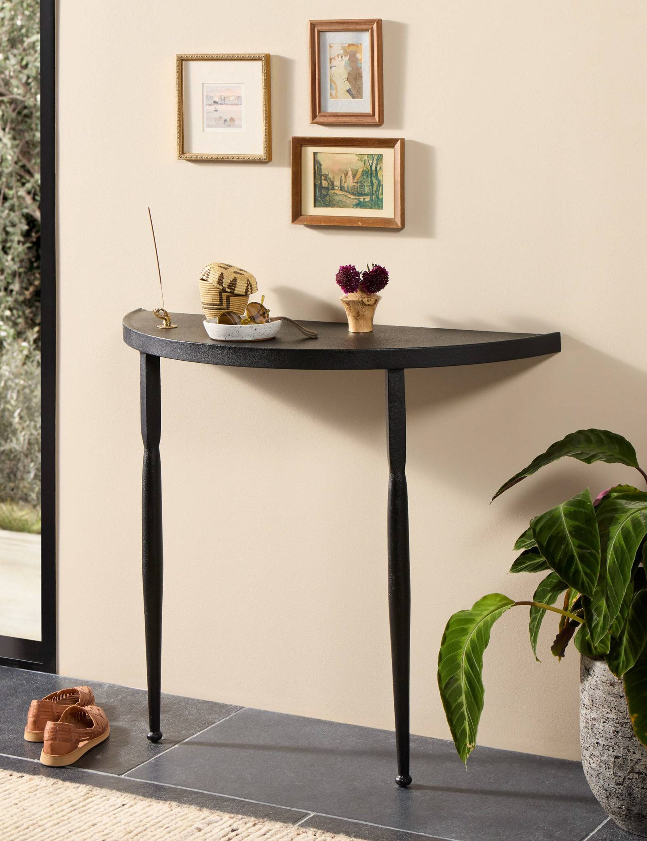 Lulu and Georgia Bays Console Table – Black - view 2