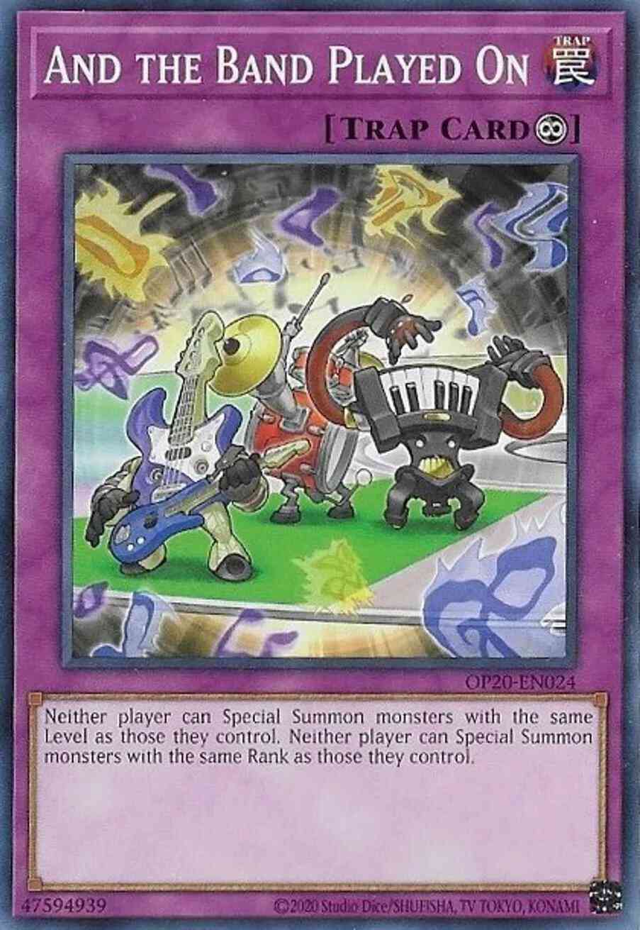 Yu-Gi-Oh! And the Band Played On - OP20-EN024 - Common - Unlimited