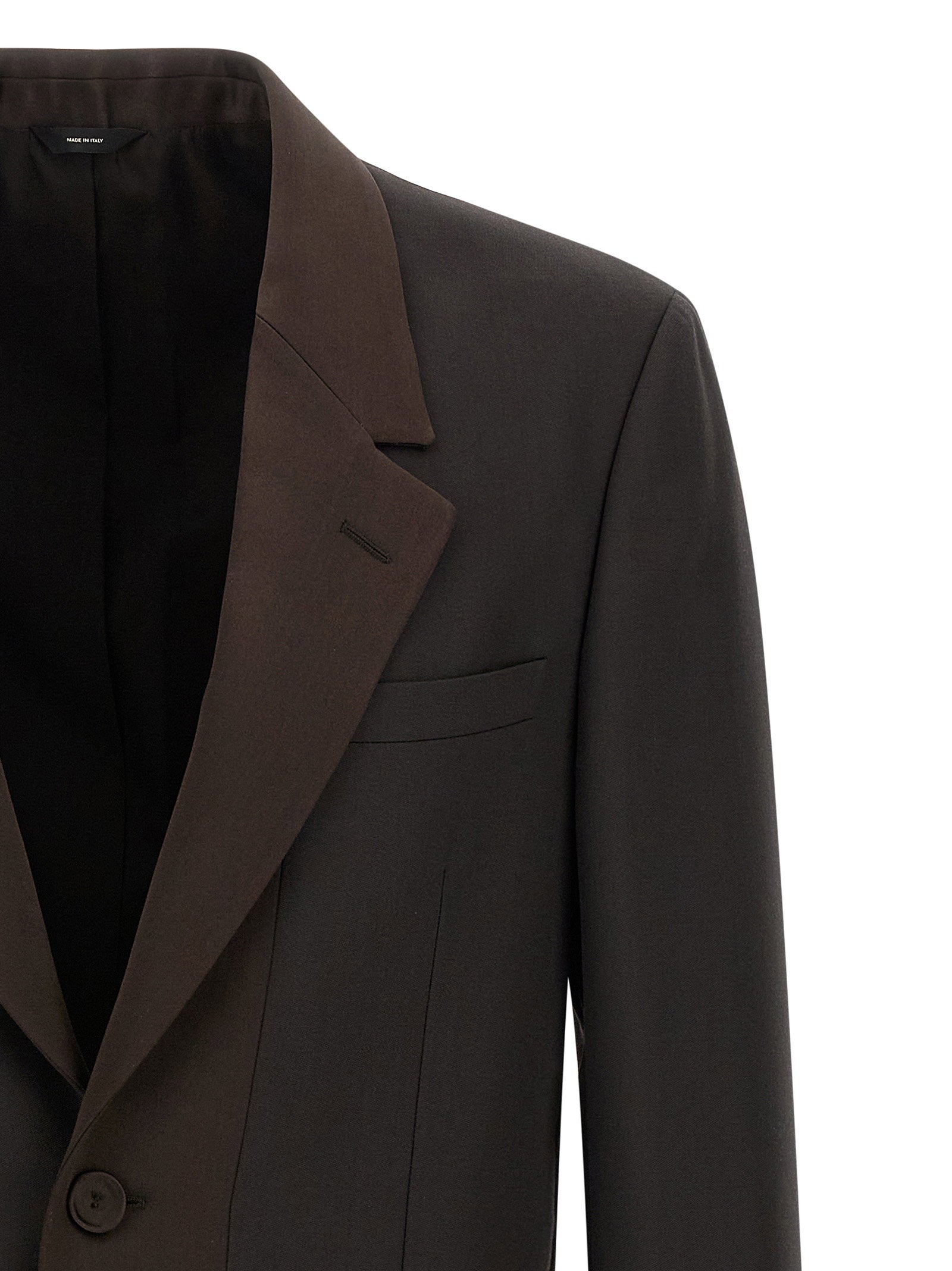 Fendi Crepe Wool Blazer - view 3