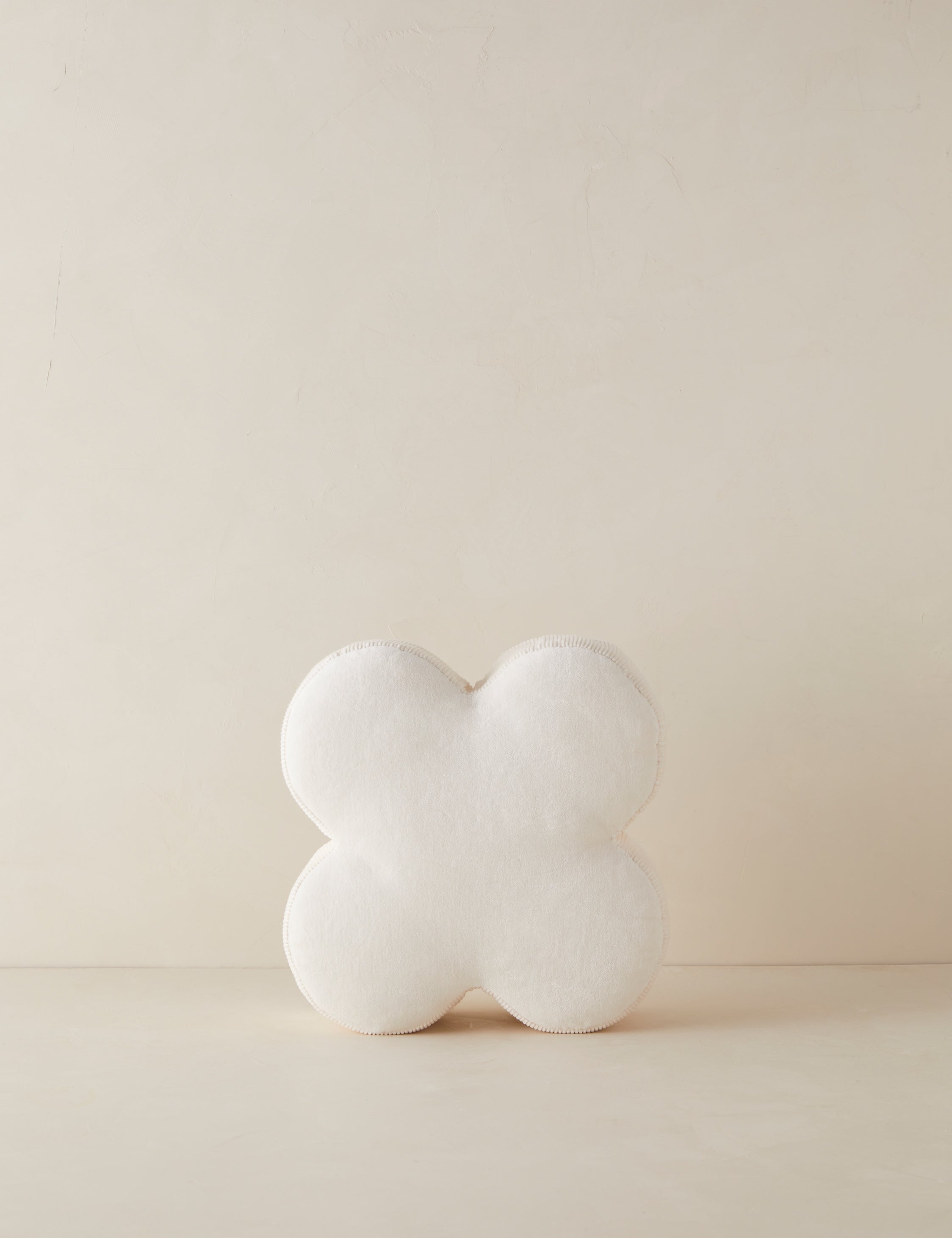 Lulu and Georgia Velvet Clover Pillow by Sarah Sherman Samuel