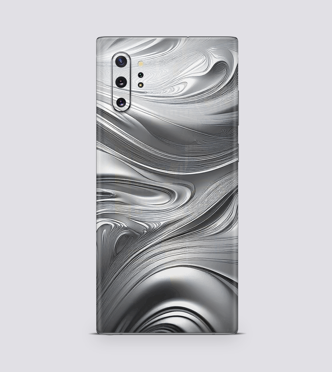 Samsung Galaxy Note 10 Plus Silver Swril