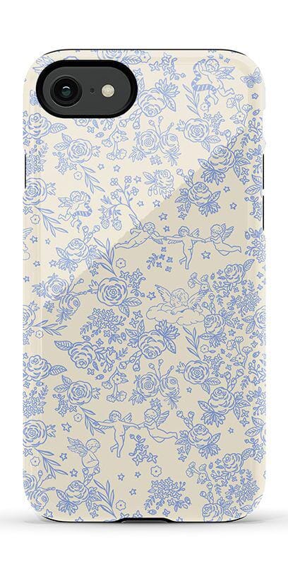 Casetry Cupid's Canvas | Periwinkle Floral Case