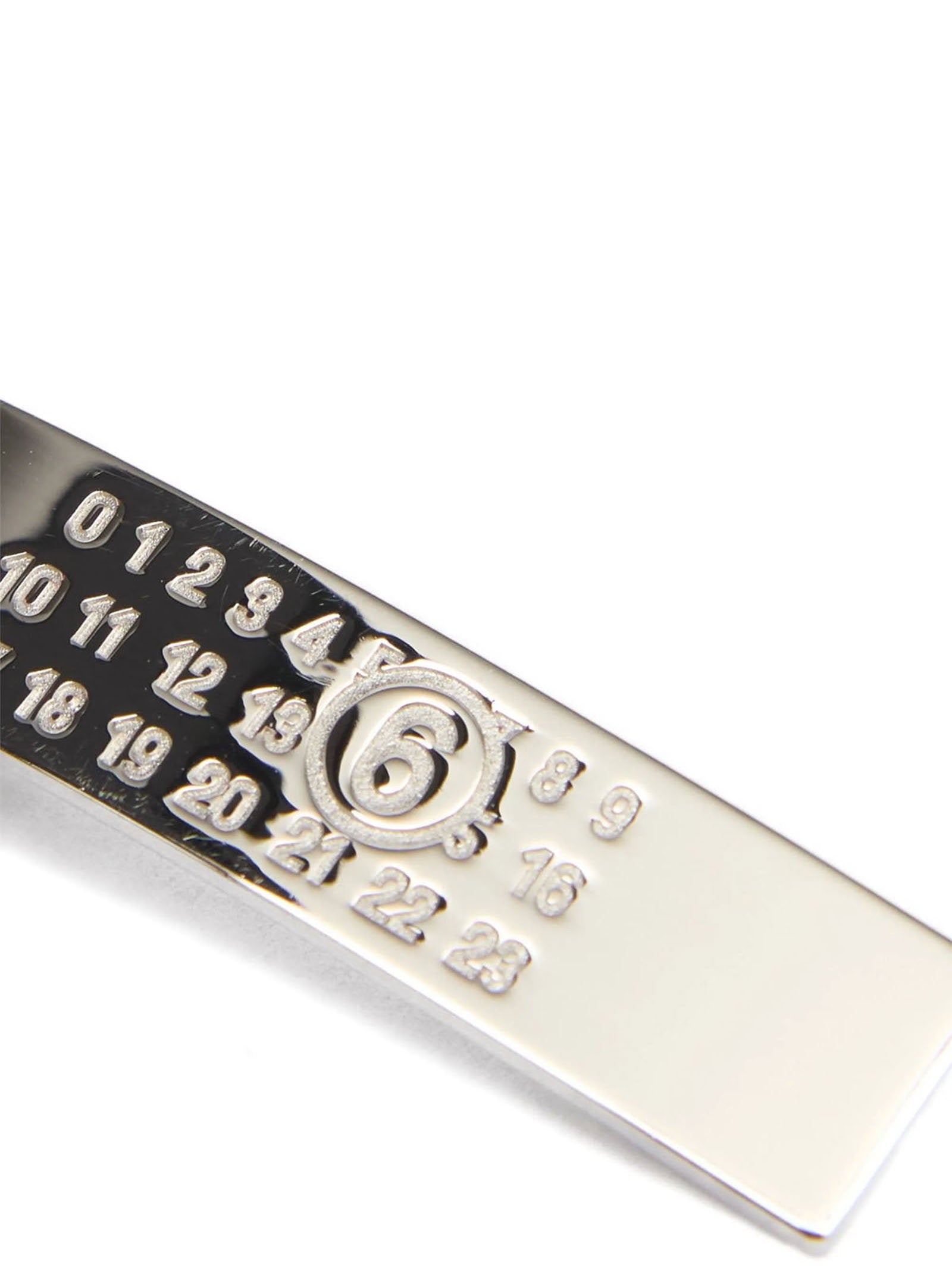 Mm6 Maison Margiela Numeric Hair Clip – 100% brass - view 3