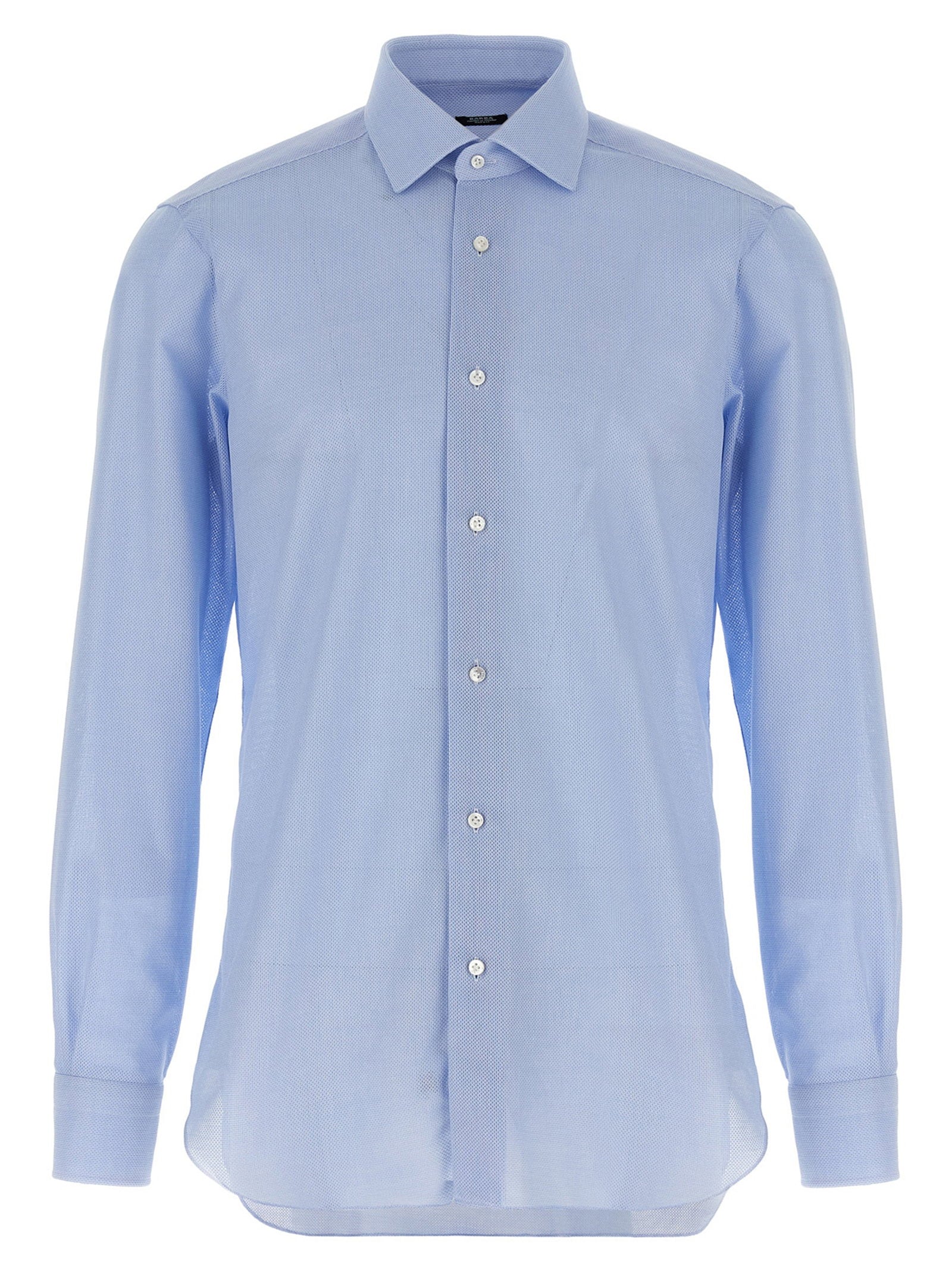 Barba Honeycomb Cotton Shirt – 100% cotton