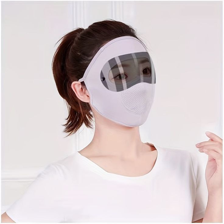 Roposo Clout UV Sun Protection Breathable Face Mask - view 6