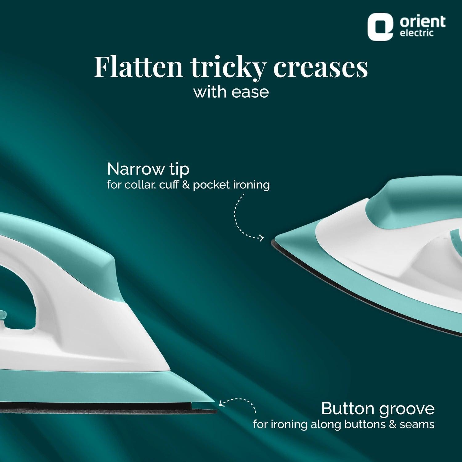 Orient Electric Fabrijoy 1000W Non-Stick Dry Iron for Clothes - view 8