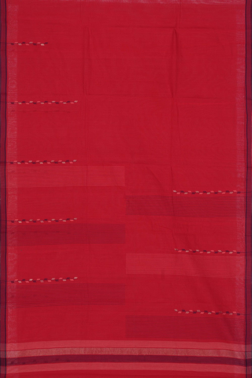 Kalanjali Cotton Jamdani Saree – Women's - view 3