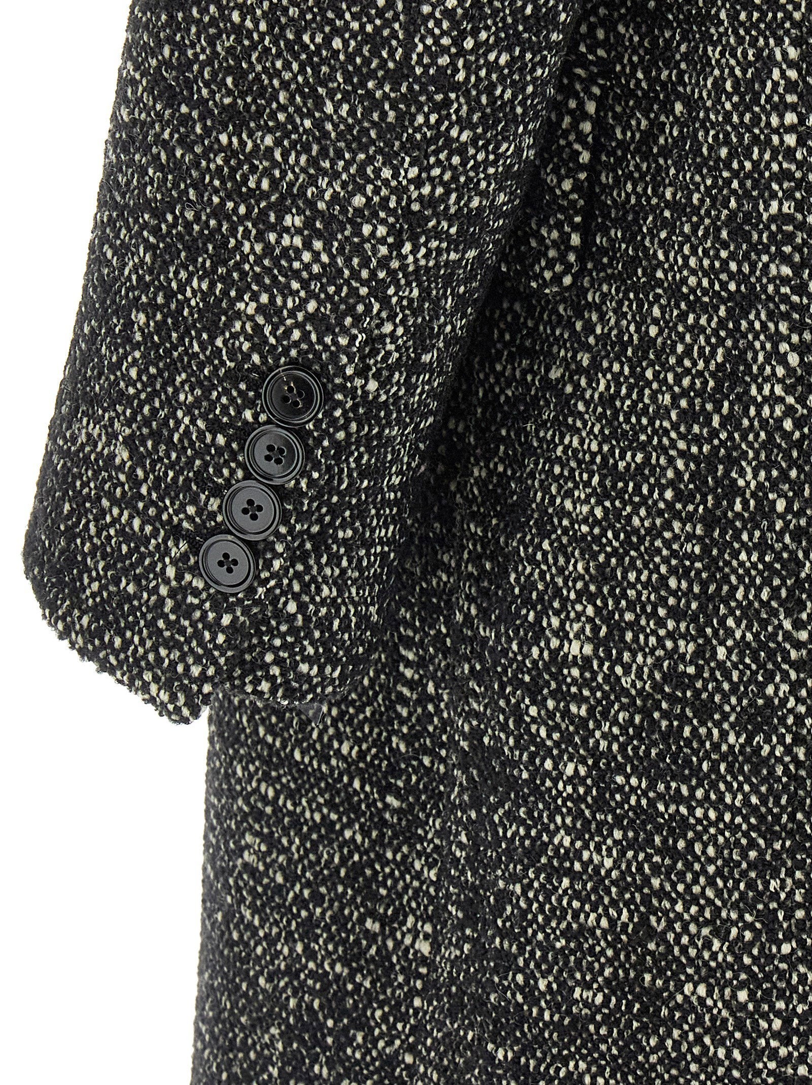 Dolce & Gabbana Bouclé Wool Coat – 12% pa 1% ws 87% wv - view 4