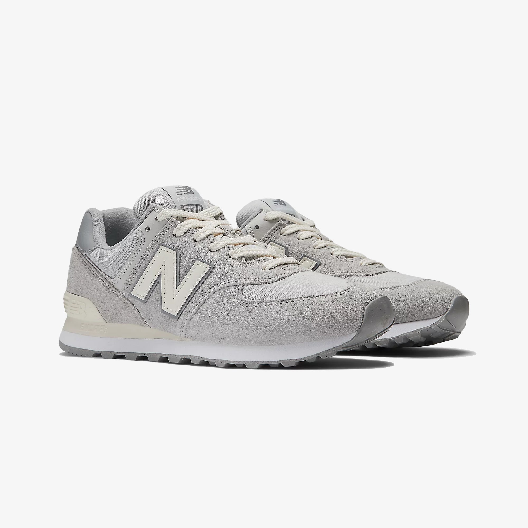New Balance | 574 { GREY/WHITE - view 2