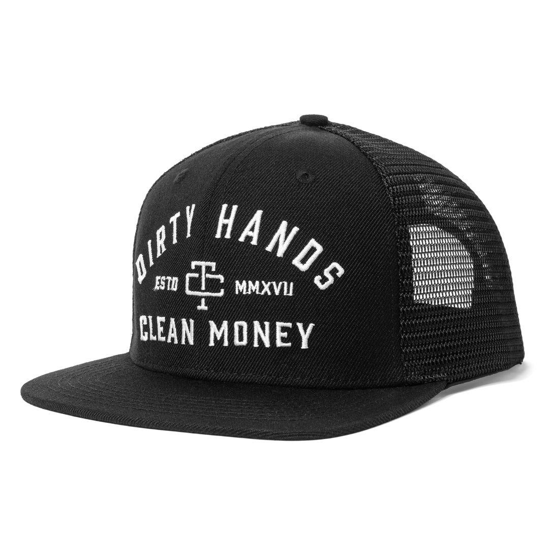 Radial DHCM Meshback Hat – Black