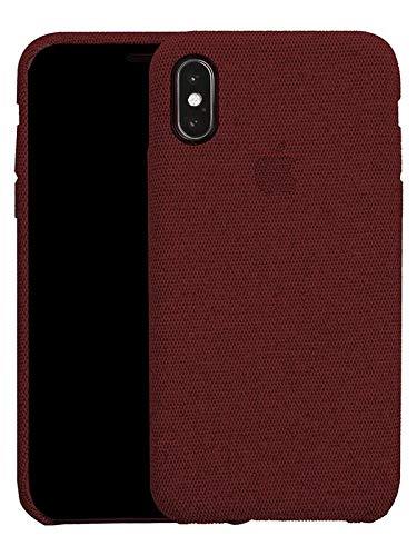 KShop Fabric Cover For iPhone X / XS - Red