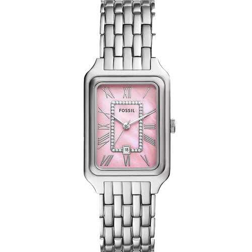 Fossil Raquel Pink Mother-Of-Pearl Dial Women 26mm ES5401