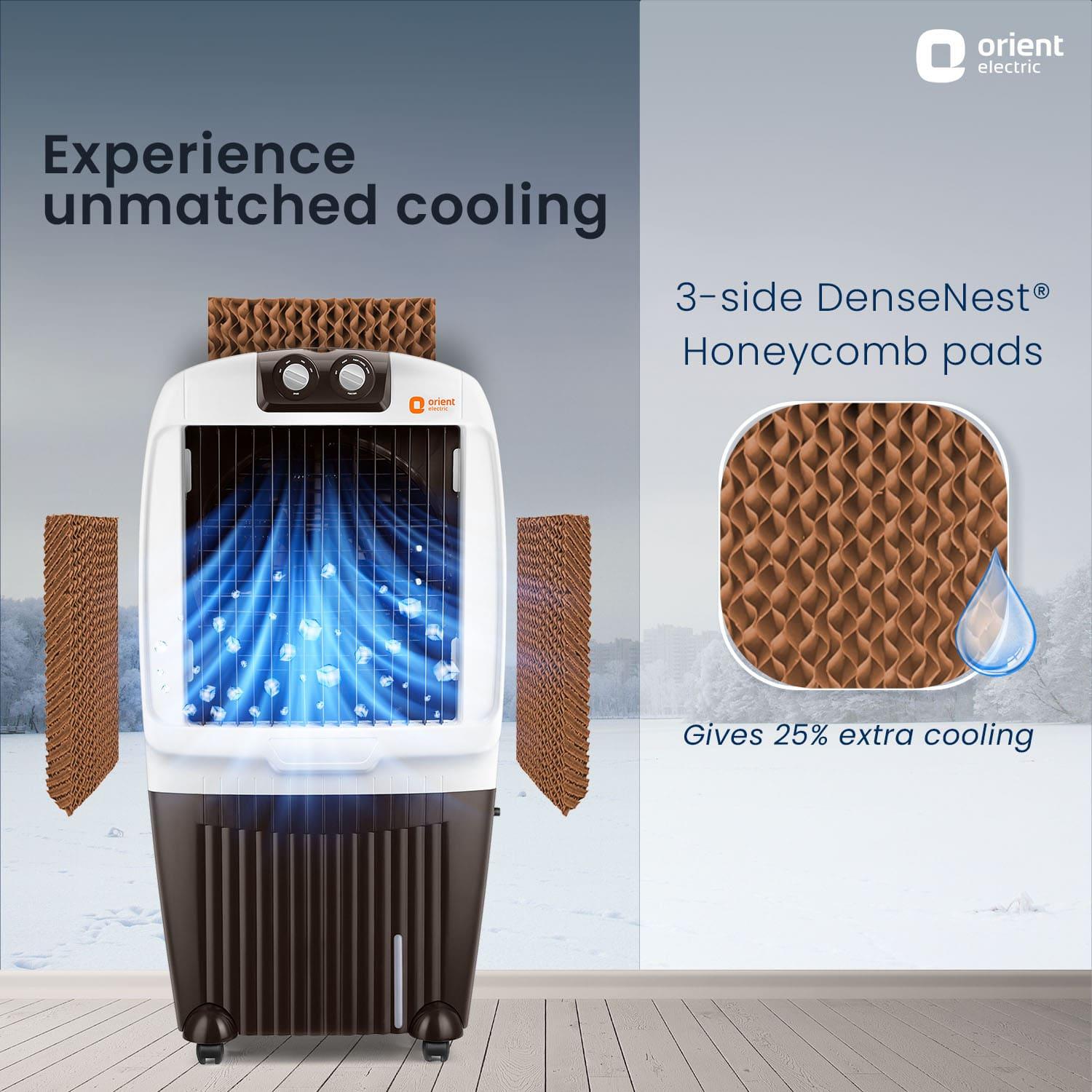 Orient Electric Ocean Air Desert Cooler with Honeycomb Pads - view 3