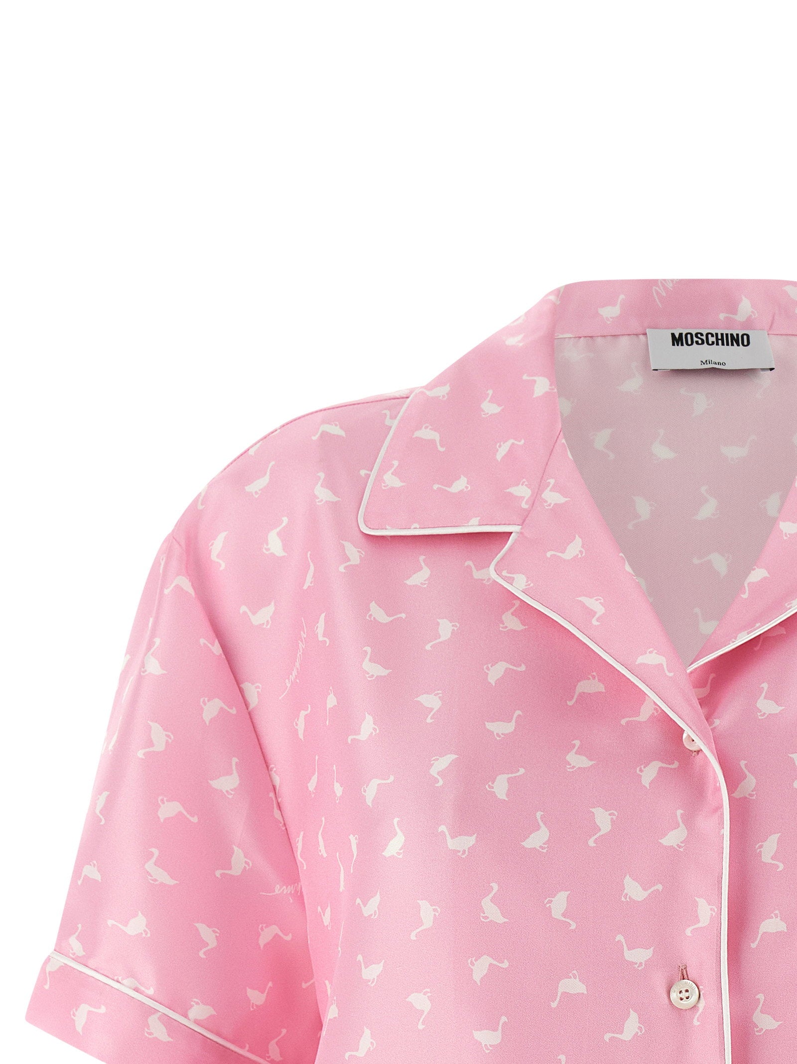 Moschino Goose Shirt – 100% silk - view 3