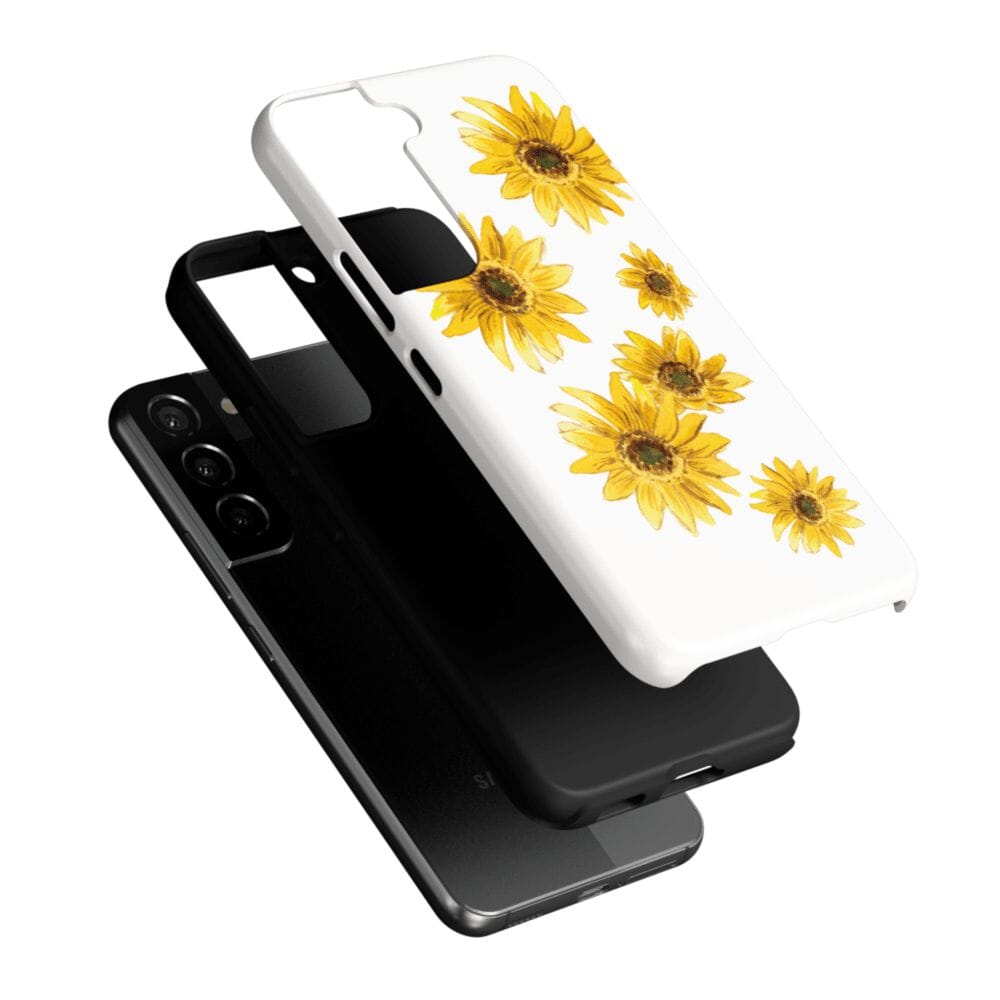 Casetry Golden Garden | Yellow Sunflower Floral Samsung Case - view 26