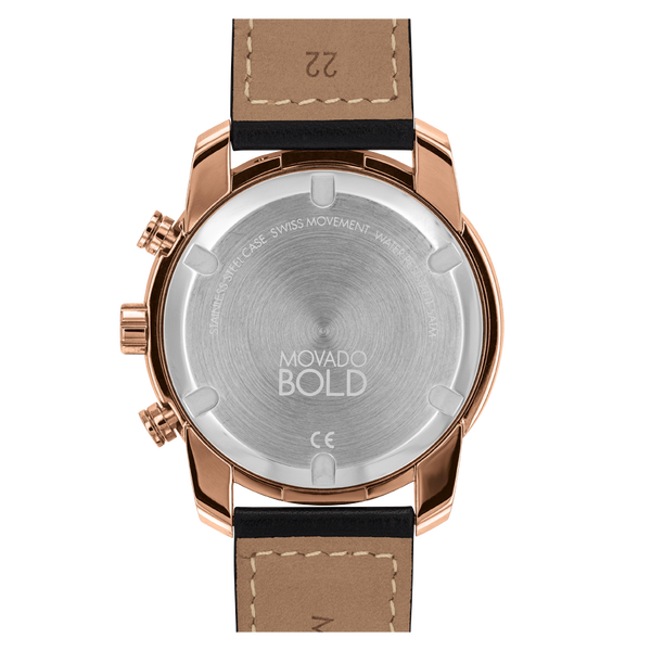Movado Bold Verso Gunmetal Dial Men 44mm - view 2