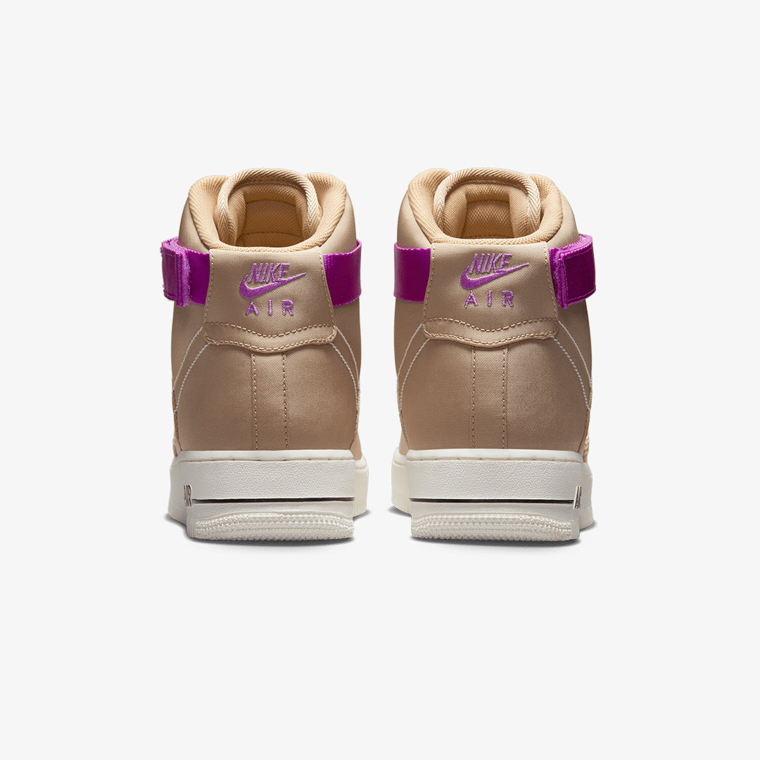 Nike | AIR FORCE 1 HIGH '07 LV8 { HEMP/FUCHSIA - view 2