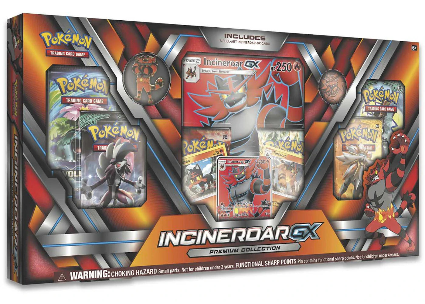 Pokémon 2017 Pokemon TCG Incineroar GX Premium Collection