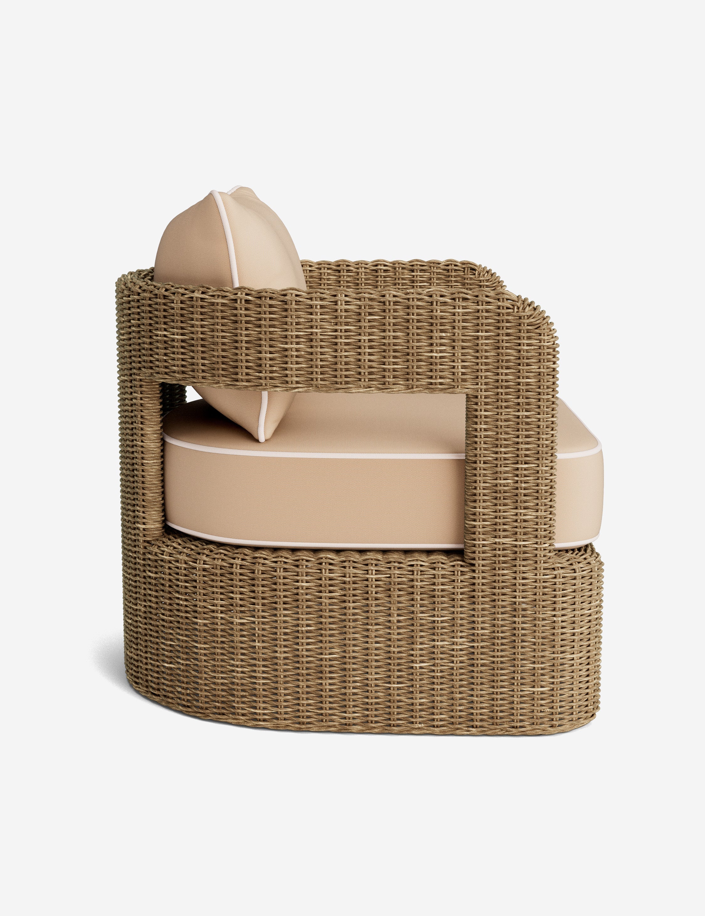 Lulu and Georgia Hadler Outdoor Swivel Lounge Chair - view 46