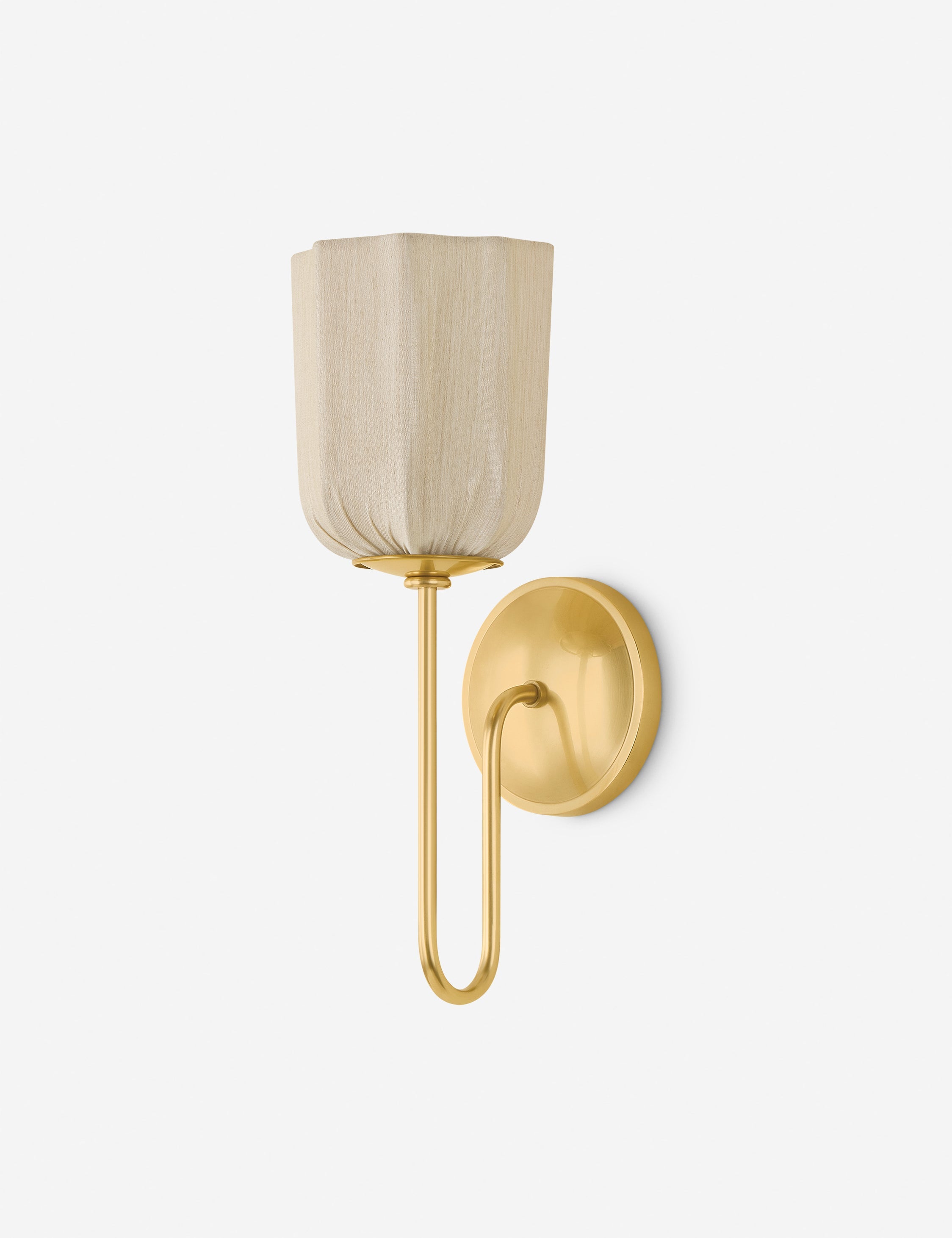 Lulu and Georgia Tierna Sconce – Aged Brass