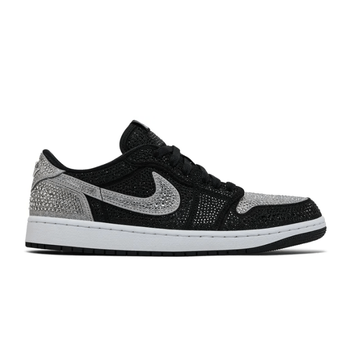 HYPE ELIXIR Jordan 1 Retro Low OG Swarovski Stealth (Women's)