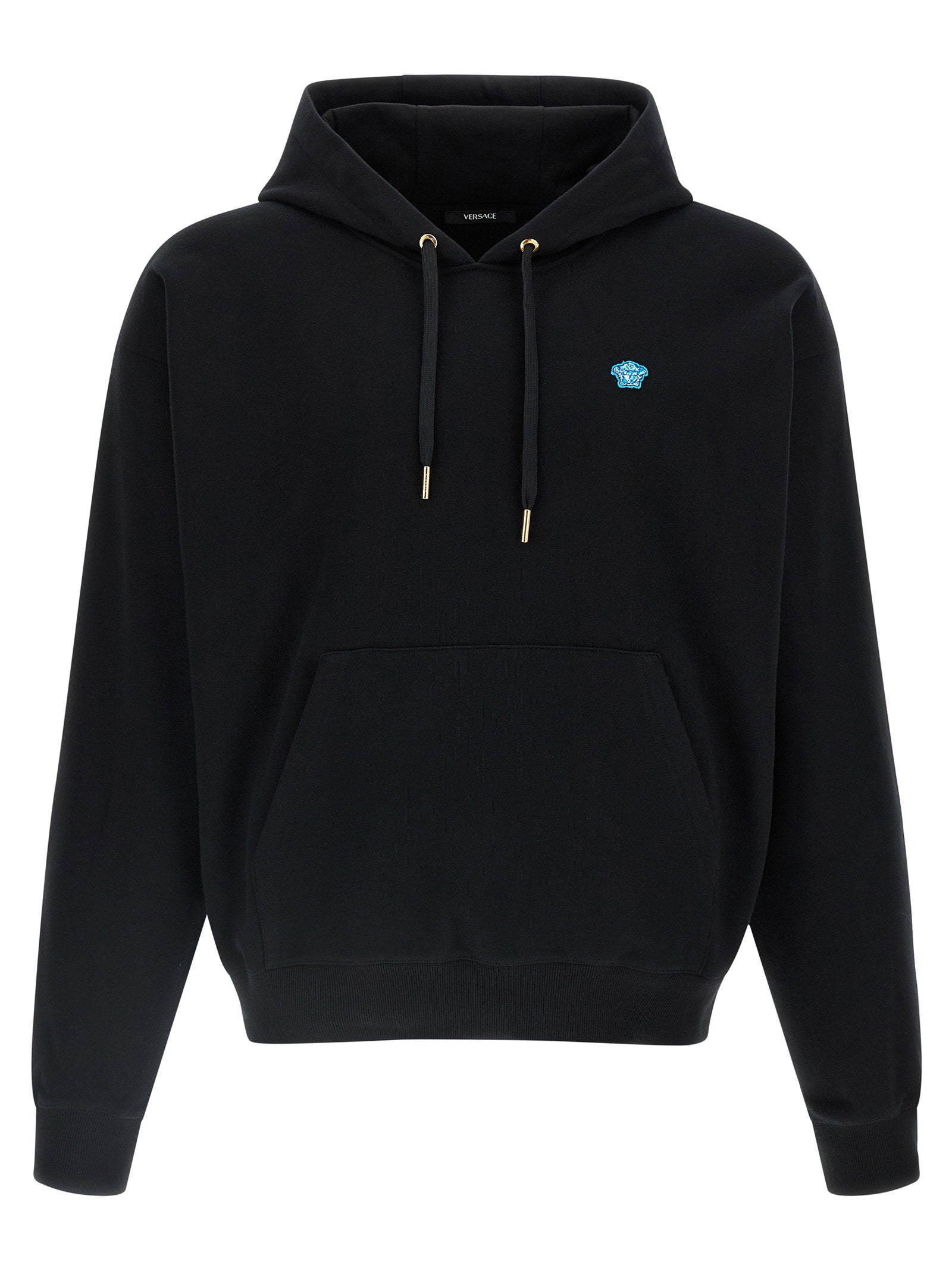 Versace Medusa Patch Hoodie – 100% cotton