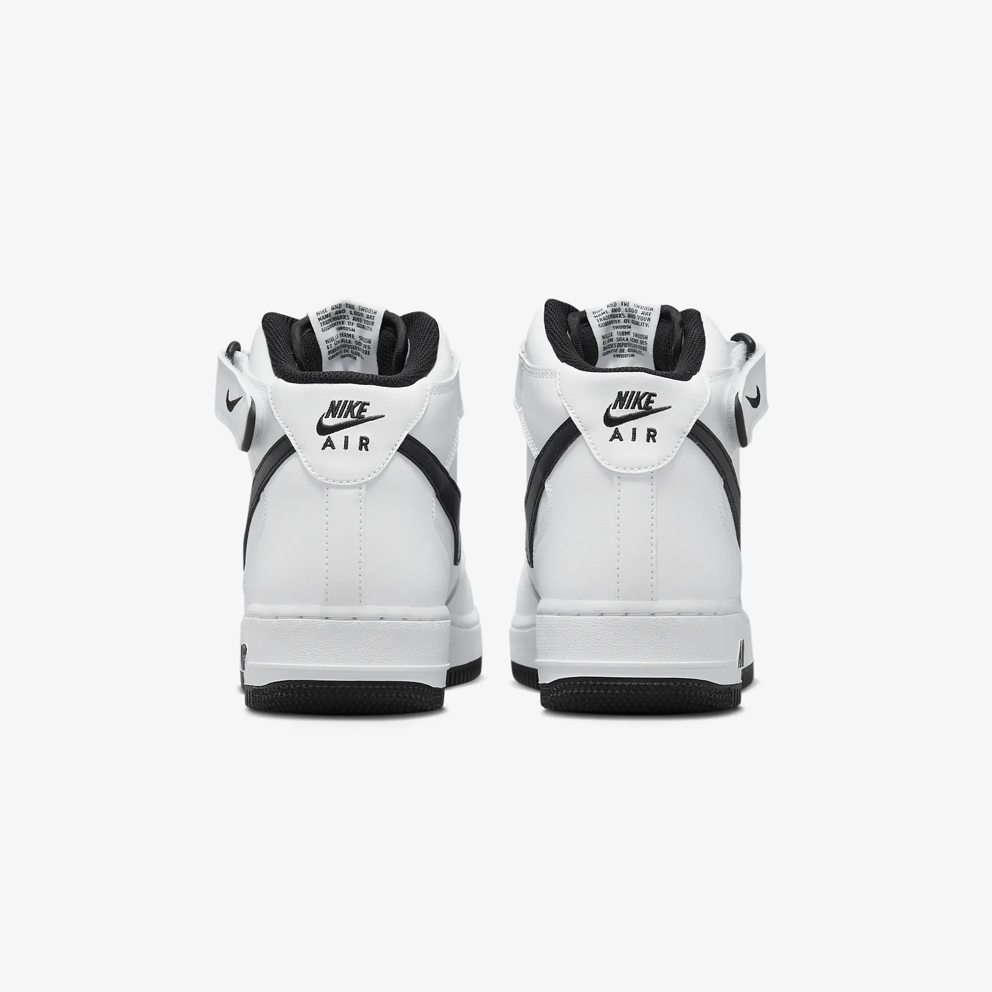 Nike | AIR FORCE 1 MID '07 { WHITE/BLACK-WHITE - view 2