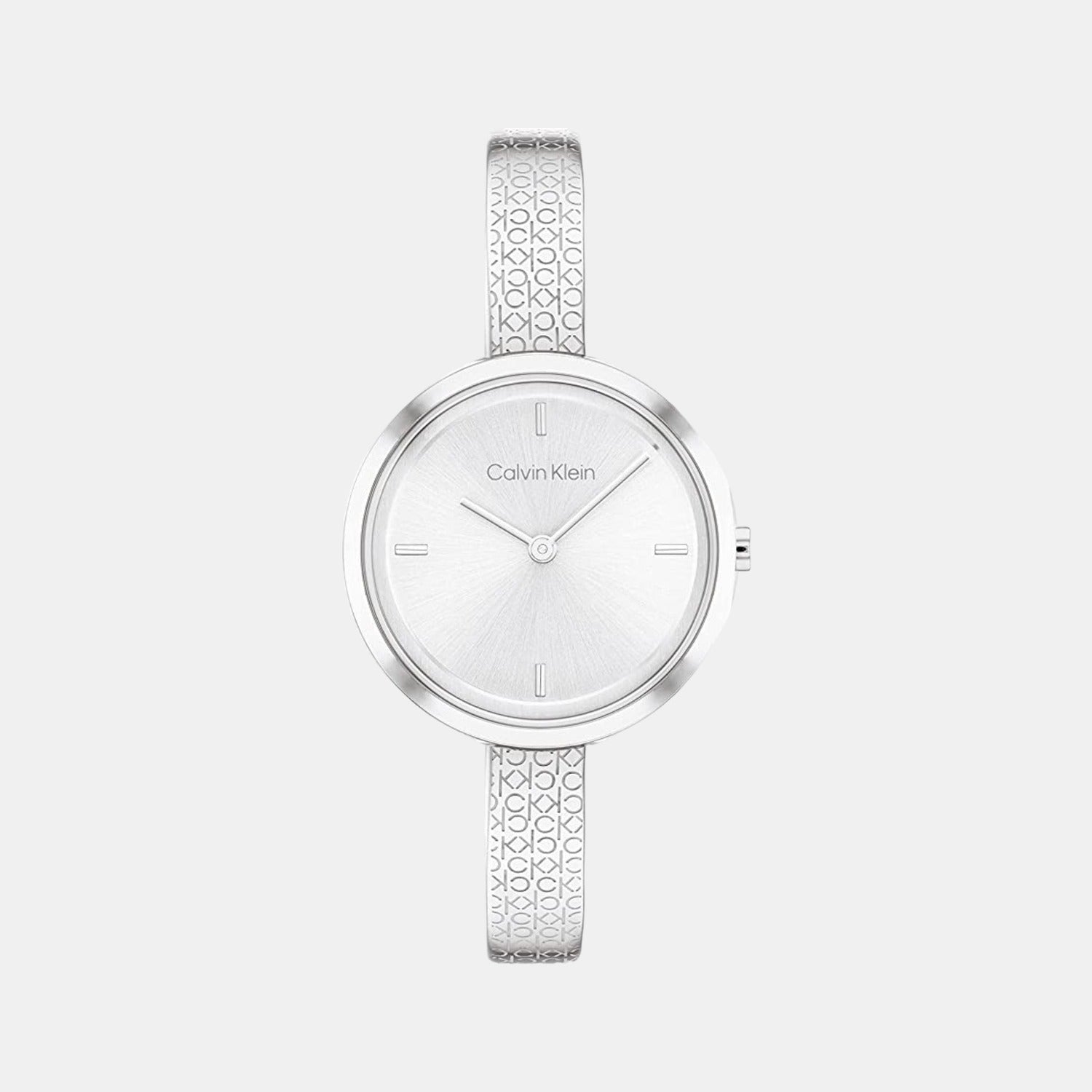 Calvin Klein Ck Iconic Women Quartz Silver Dial Analog Stainless Steel Watch 25200181