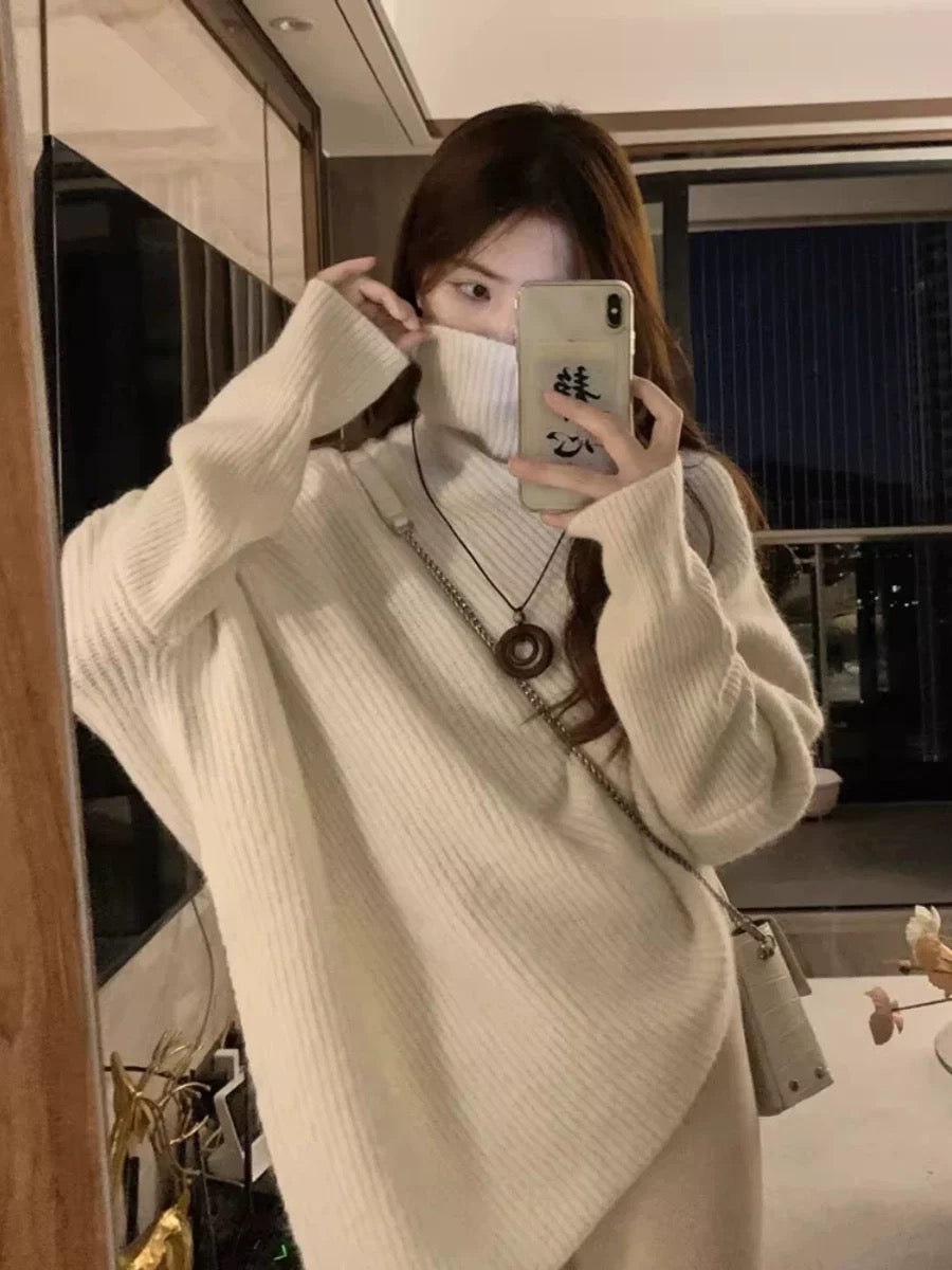 Alamode By Akanksha Sergio Woolen High Neck Sweater - view 4