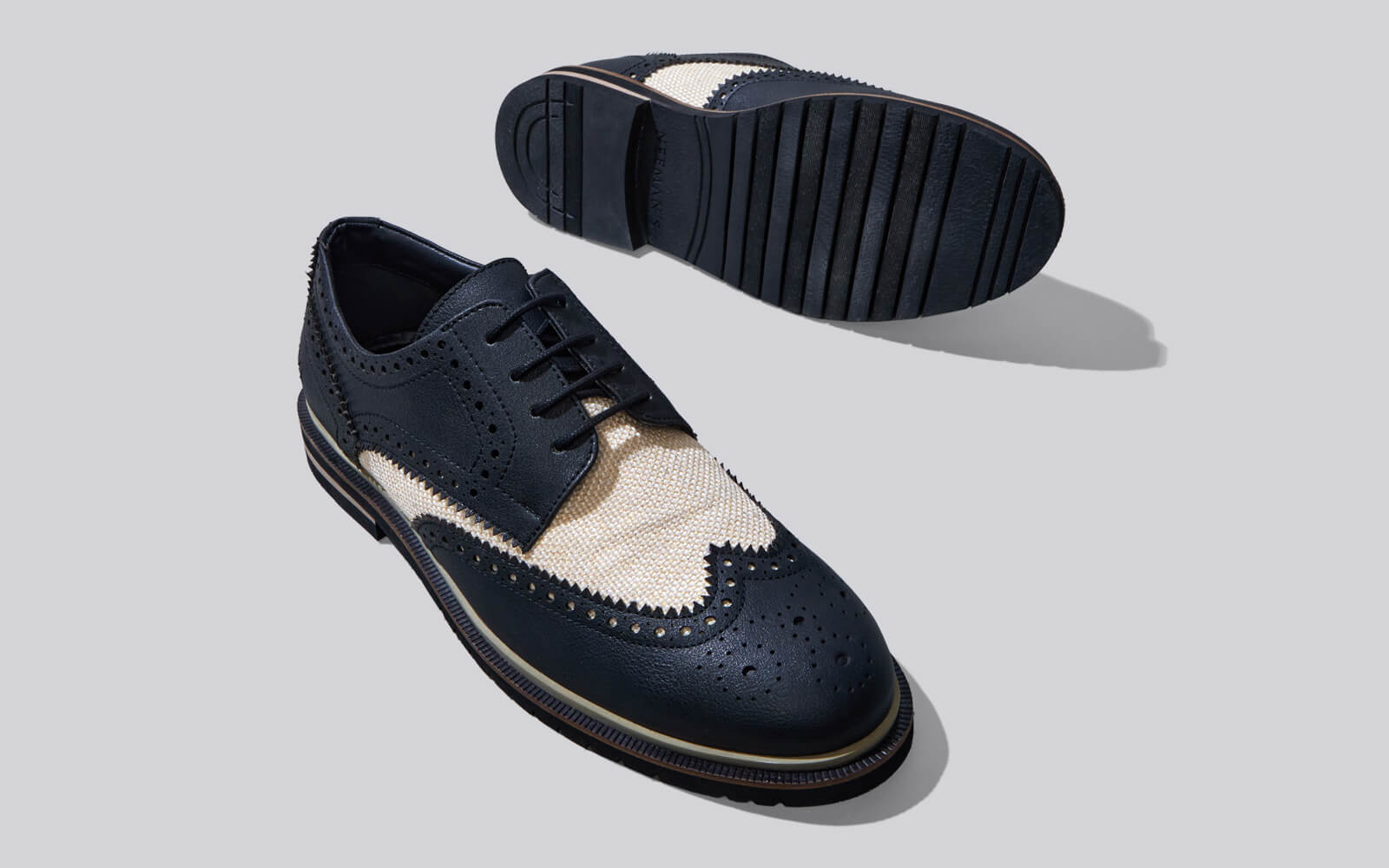 Neeman's Jute Dress Oxfords : Black - view 6