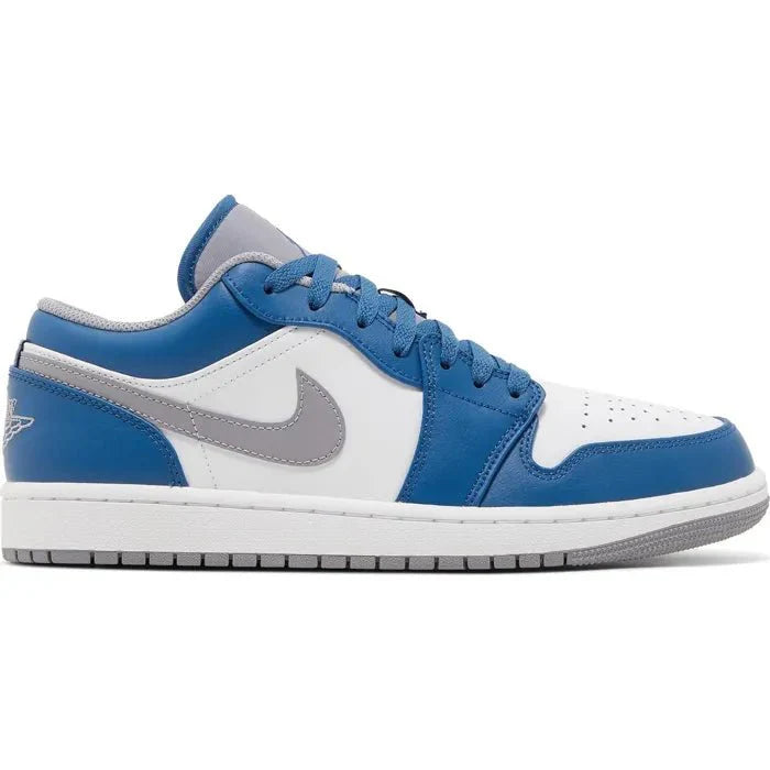 HYPE ELIXIR Air Jordan 1 Low True Blue Cement