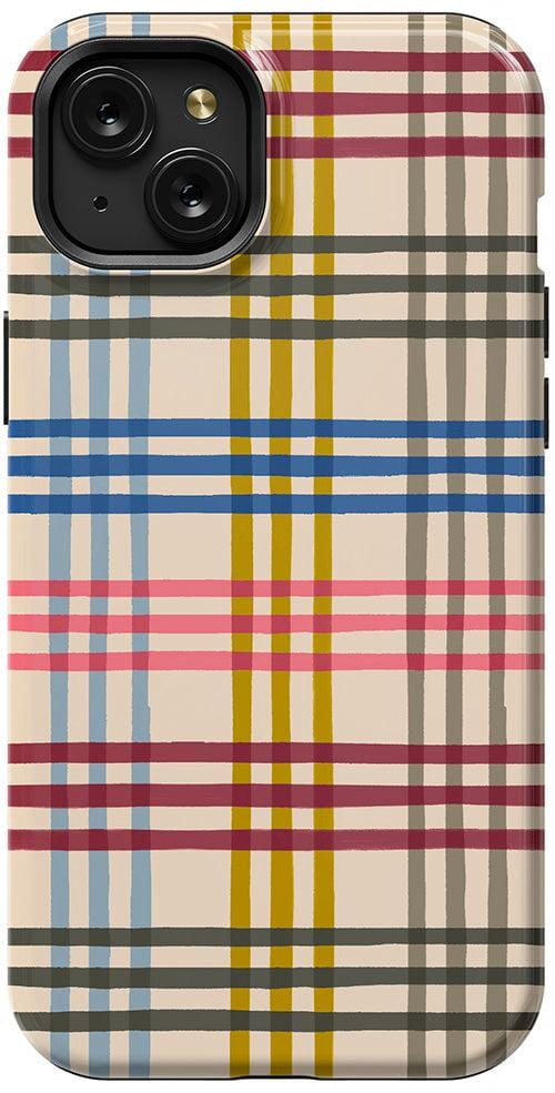 Casetry Colorful Plaid | Kitty and Vibe Holiday Case - view 4