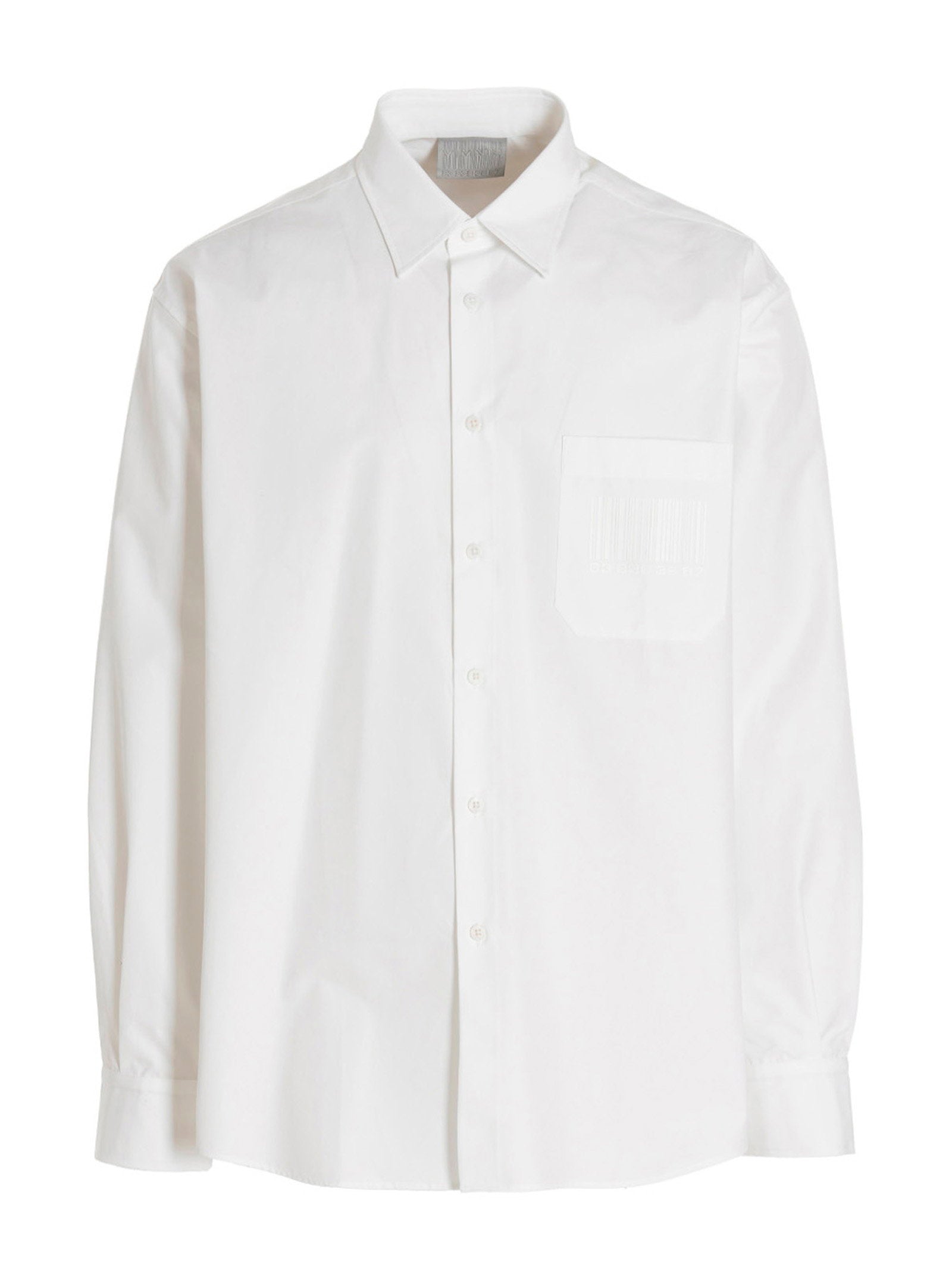 Vtmnts Barcode Shirt – 100% cotton