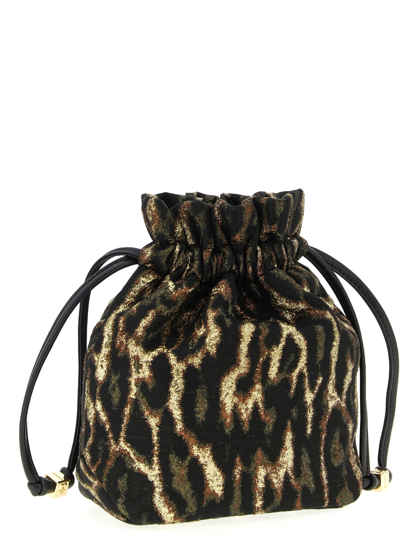 Ganni Metallic Bou Bucket Pouch - view 2