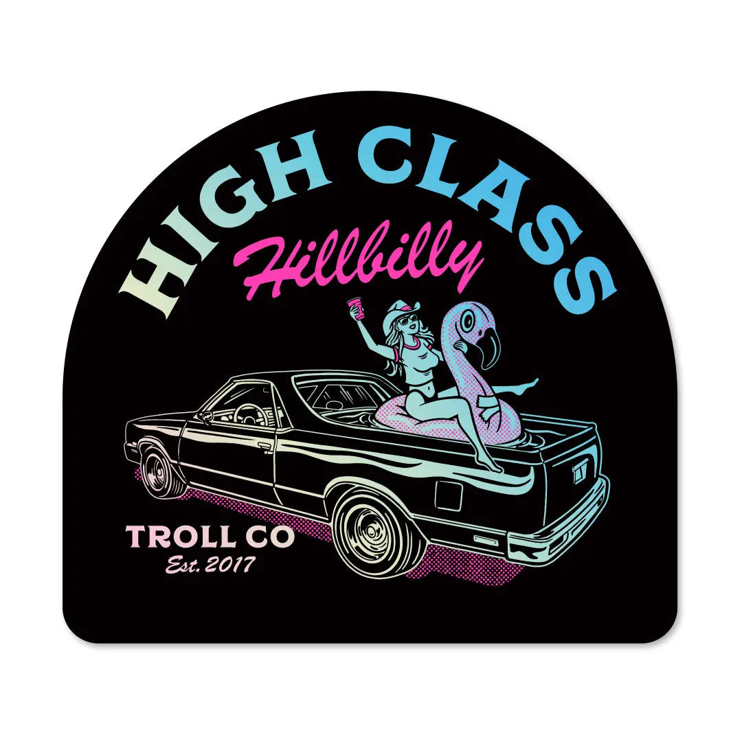 Radial High Class Camino Sticker