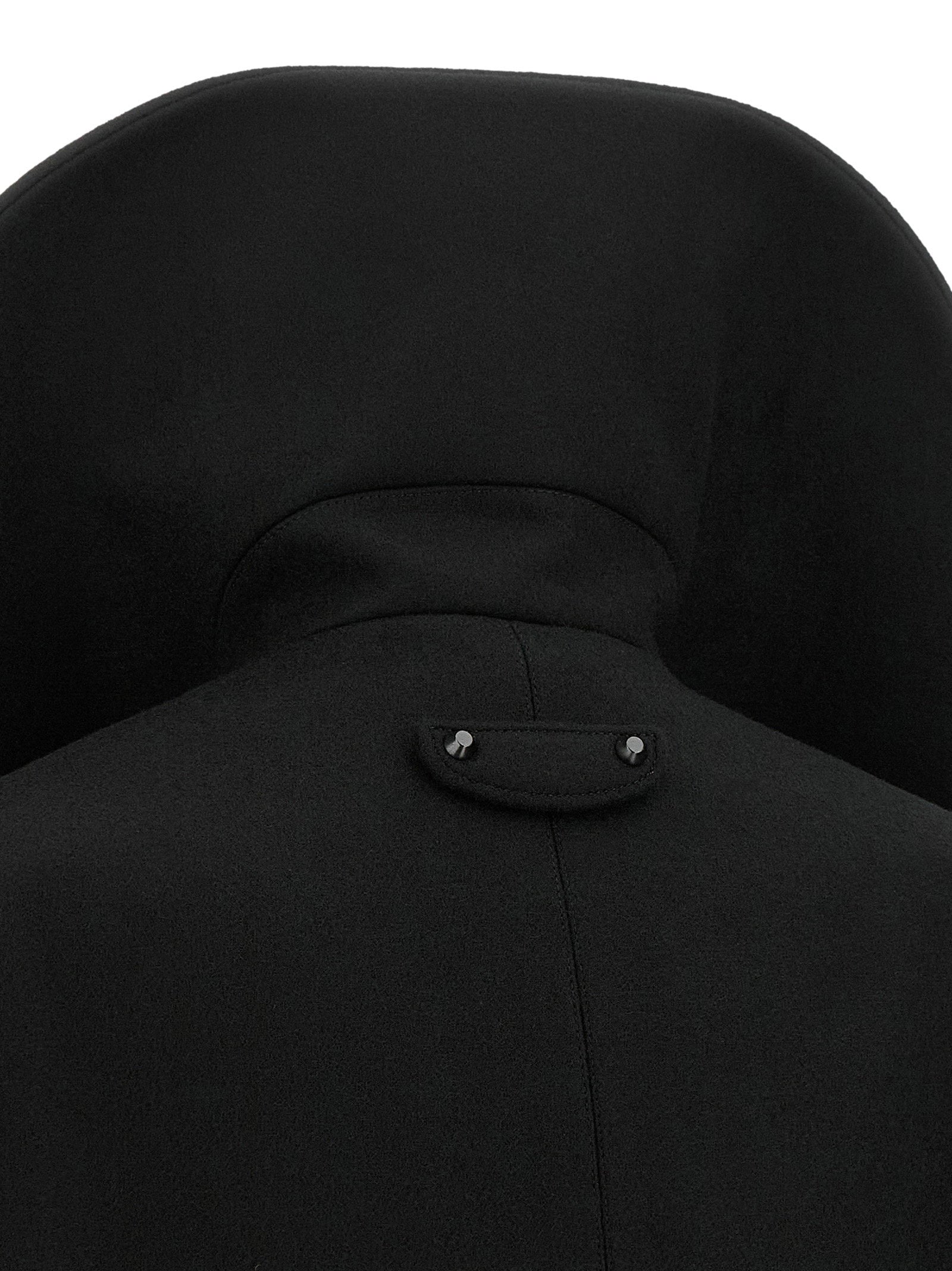 Balenciaga Asymmetrical Neck Caban – 100% wool - view 4
