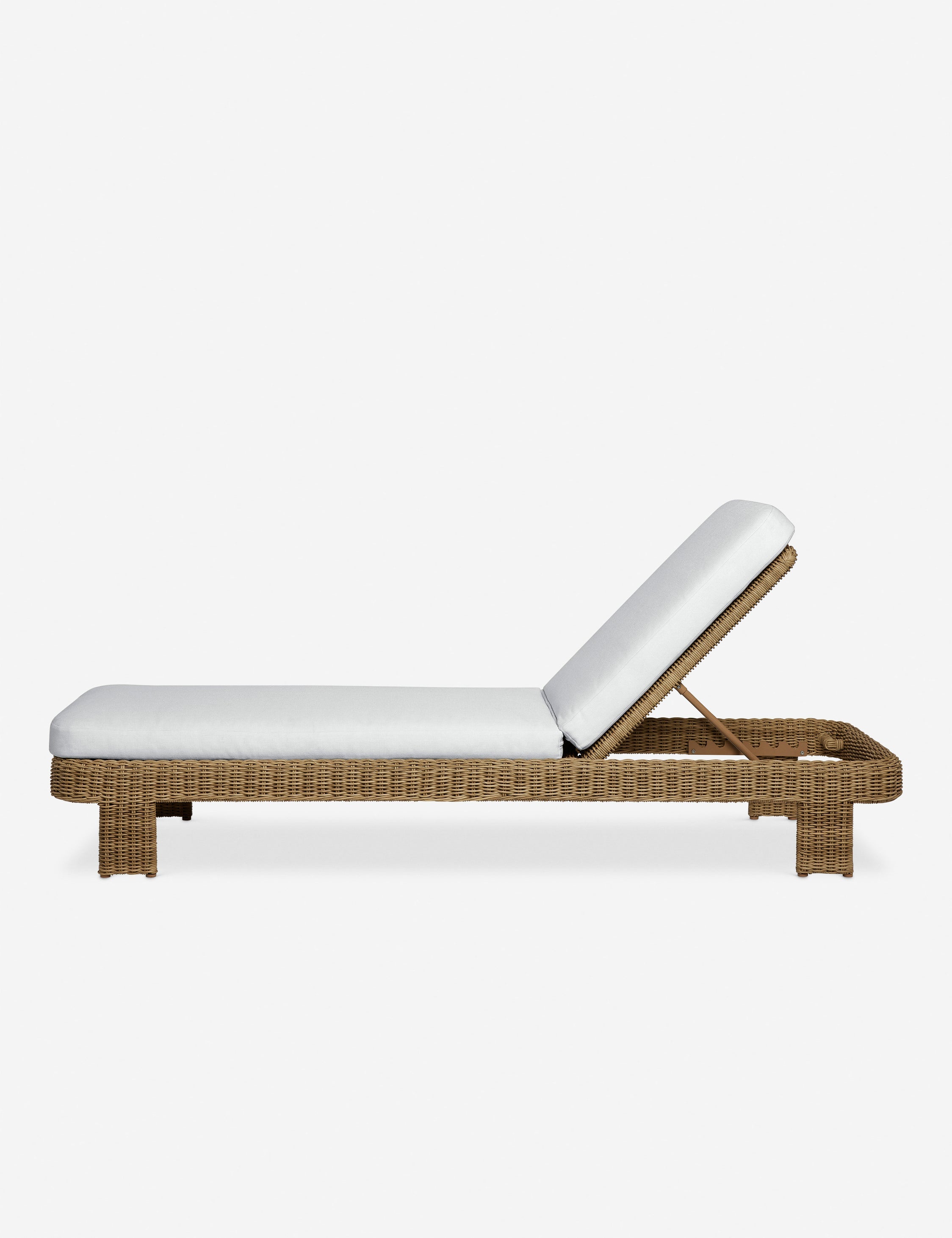 Lulu and Georgia Hadler Outdoor Lounger, Ivory - view 10