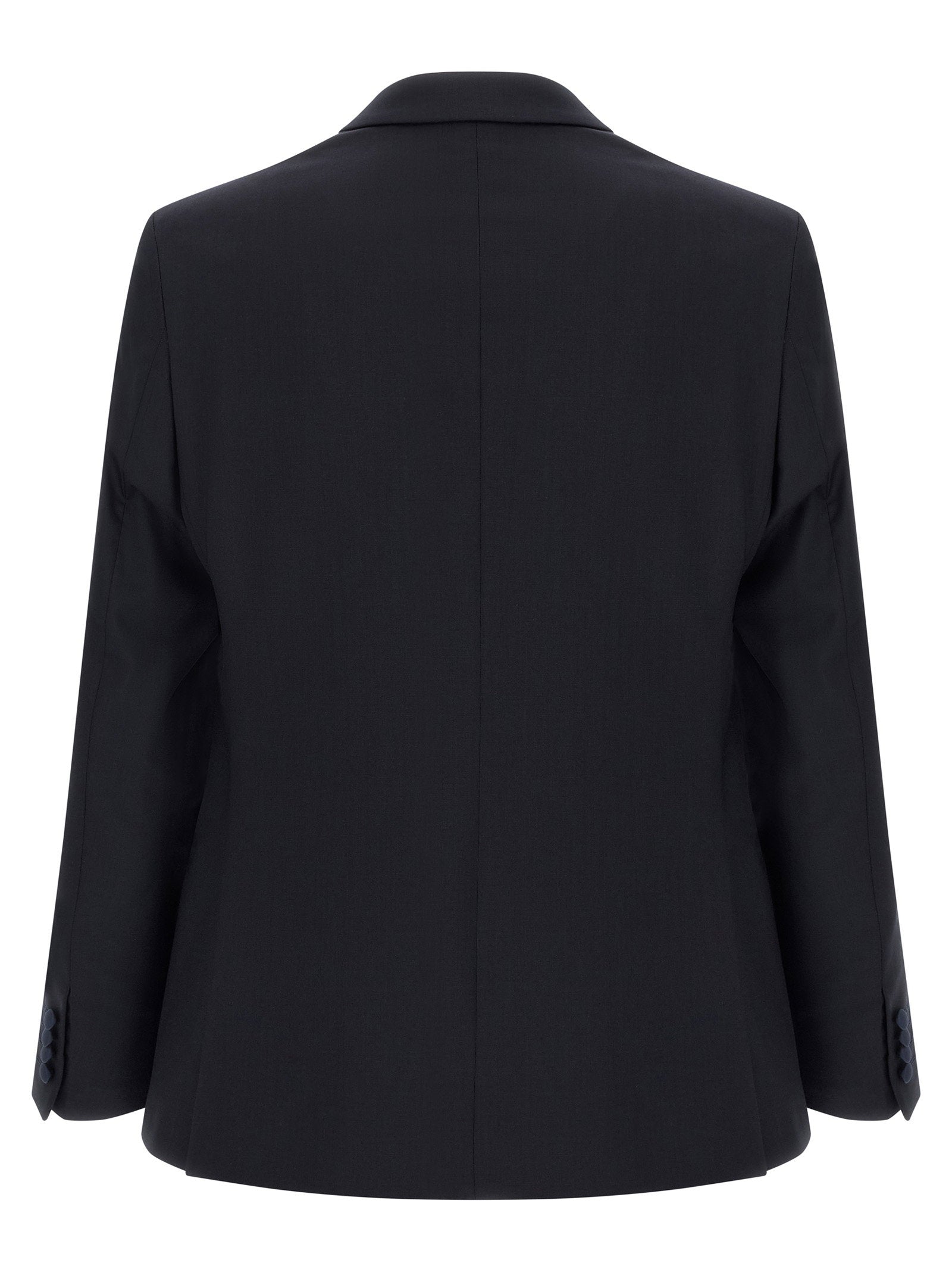 Pal Zileri Wool And Satin Dress – 100% wool - view 2