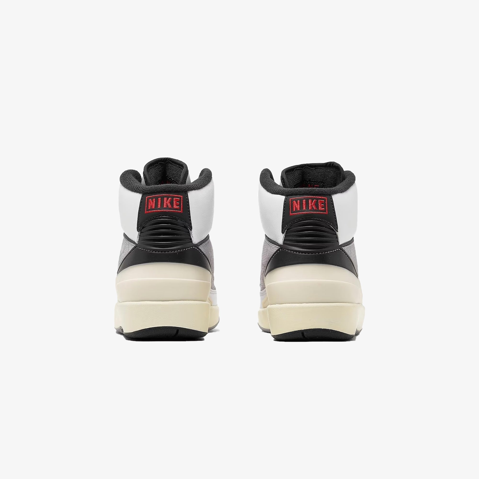 Jordan | AIR JORDAN 2 RETRO { WHITE/FIRE RED-BLACK-SAIL - view 2