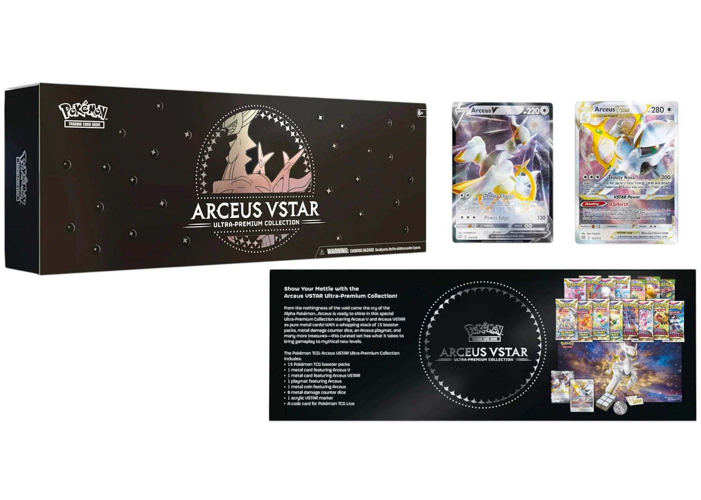 2022 Pokémon Sword & Shield Arceus VSTAR Ultra-Premium Collection - view 2