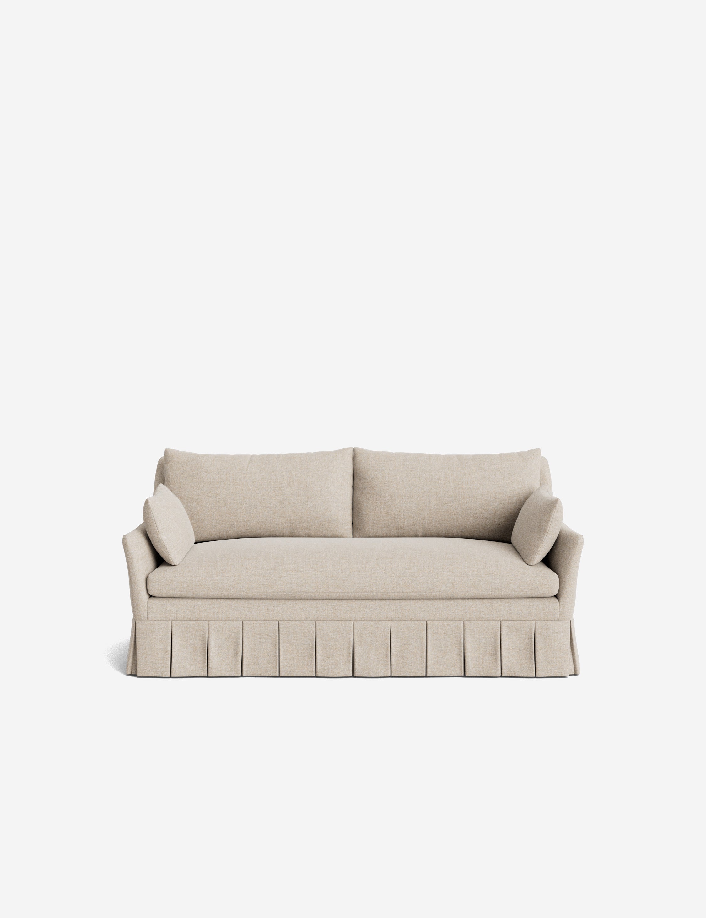 Lulu and Georgia Portola Pleated Sofa - view 28