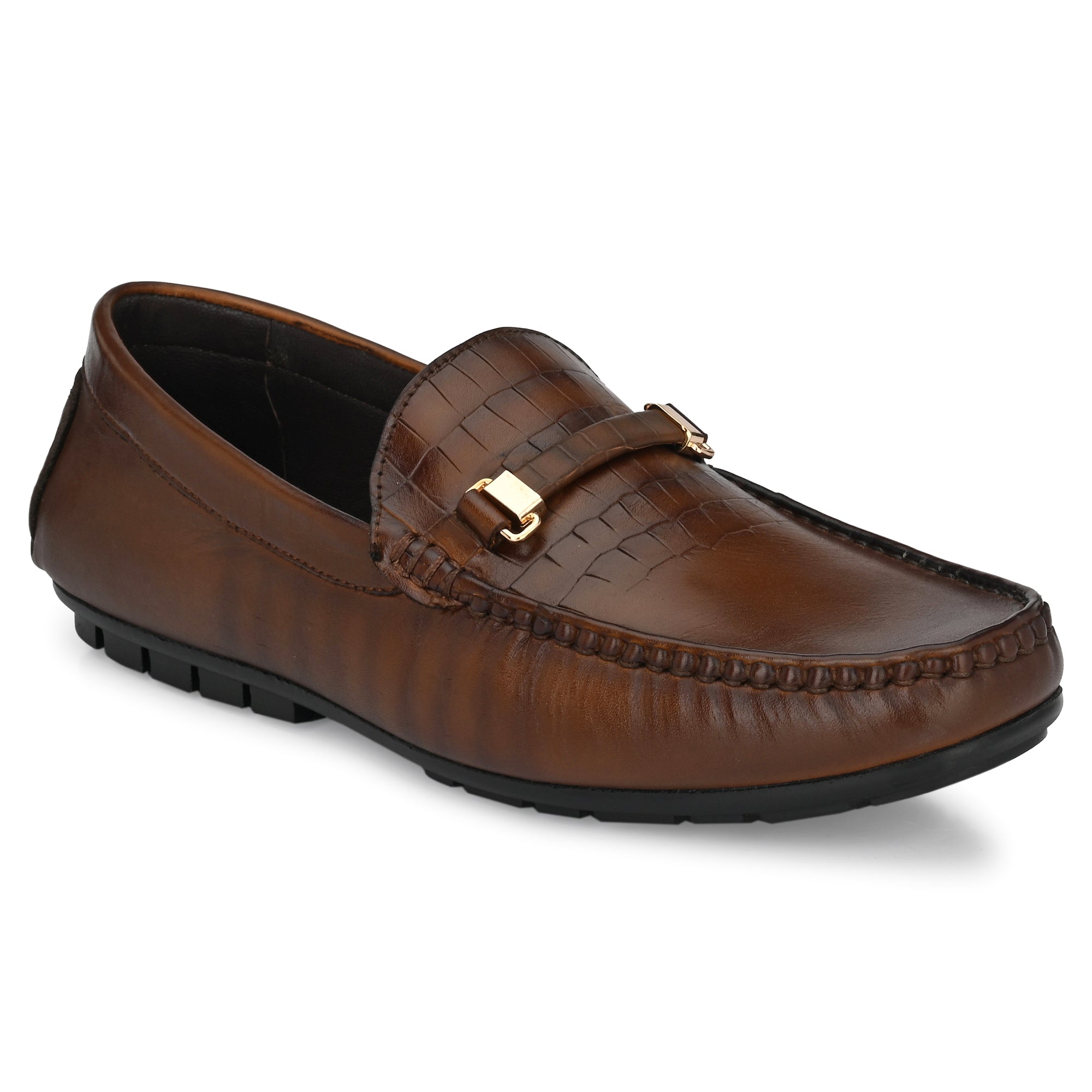 egoss-shoes Buckled Formal Loafers For Men by Egoss - view 4