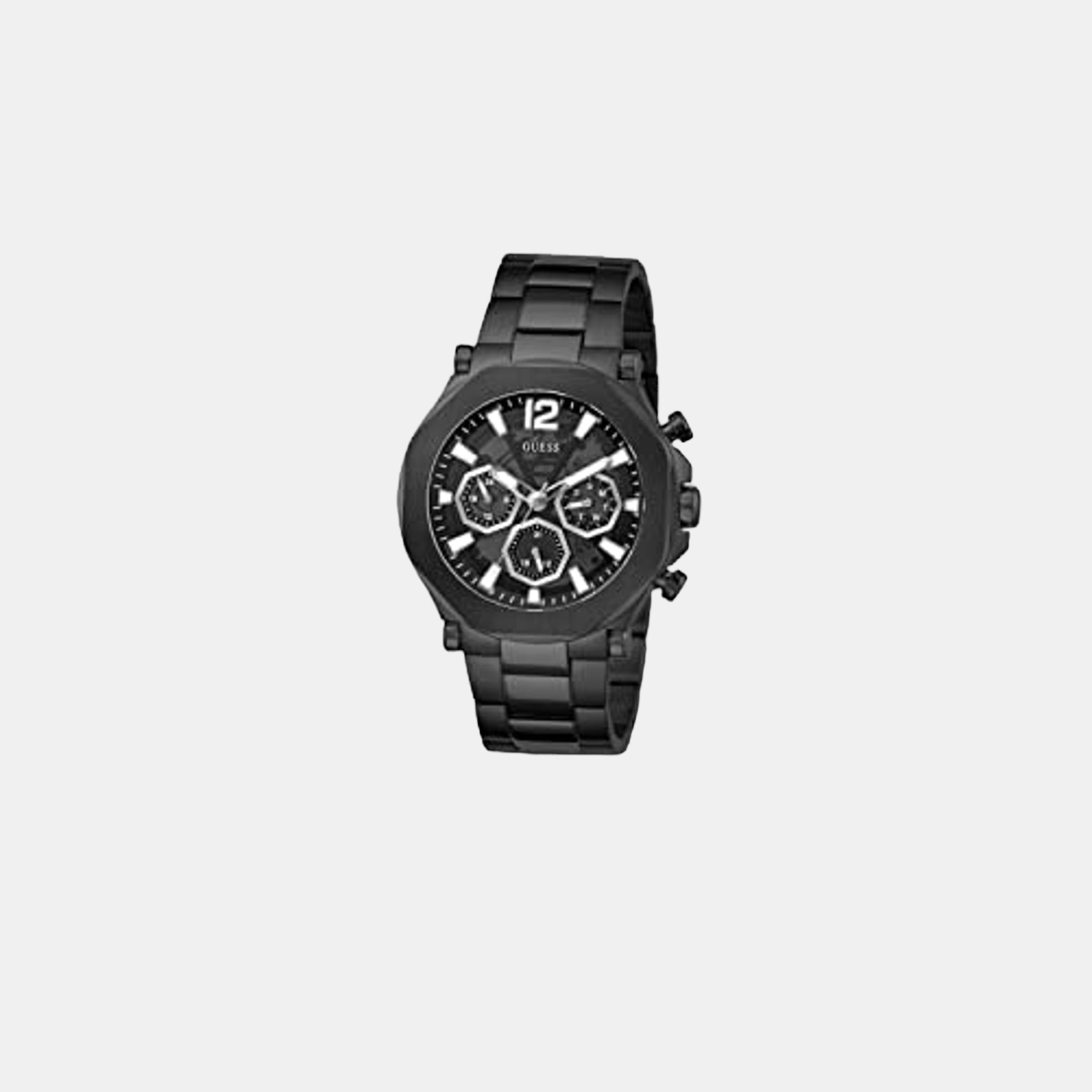 Guess Edge Men Quartz Black Dial Chronograph Stainless Steel Watch GW0539G3 - view 4