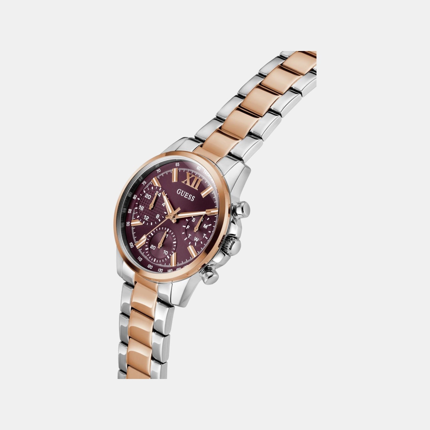 Guess Dress Women Quartz Red Dial Multi-Function Stainless Steel Watch GW0933L5 - view 3